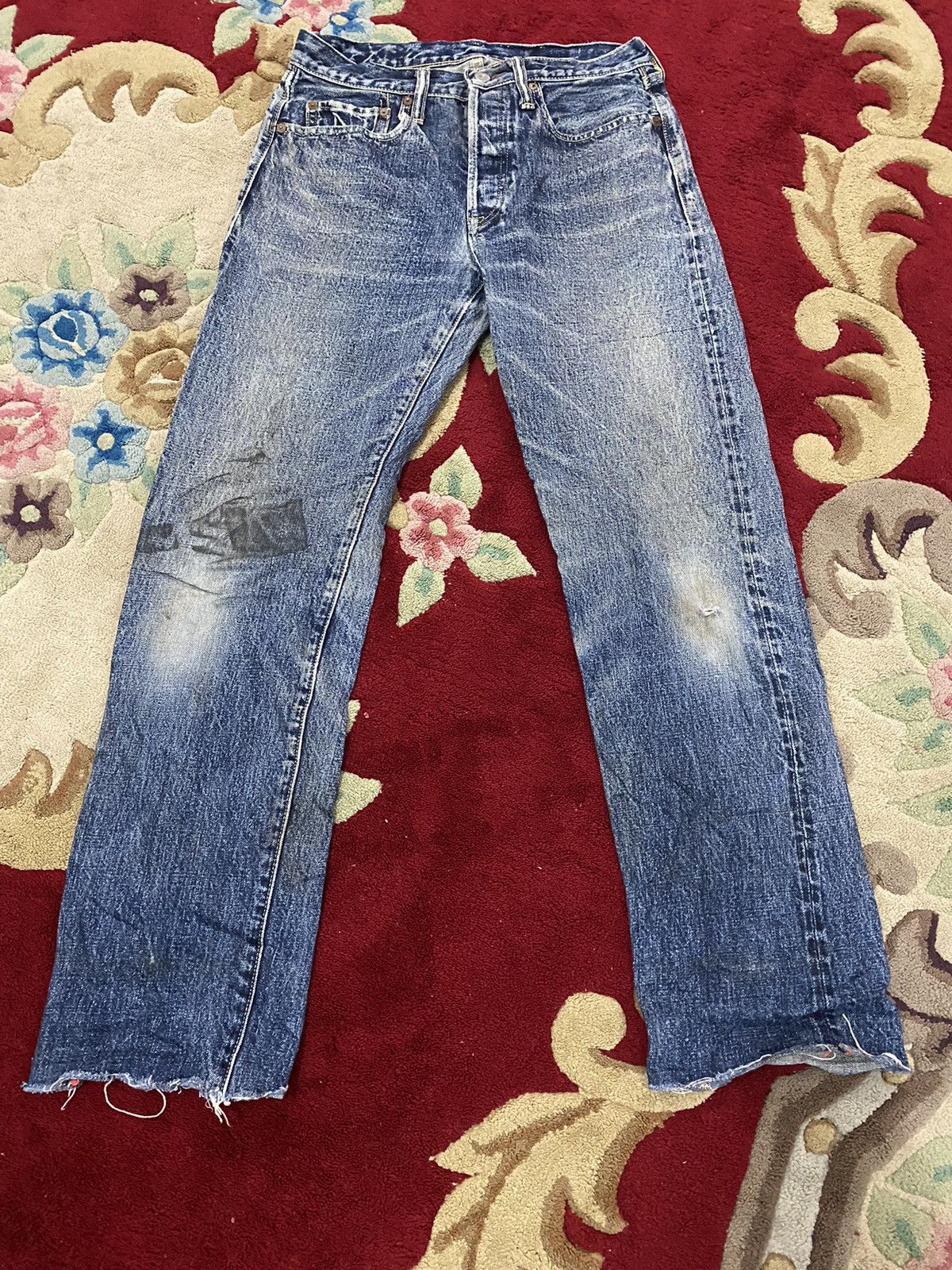 Kapital Kapital Selvedge Distressed Size US 29 - 2 Thumbnail