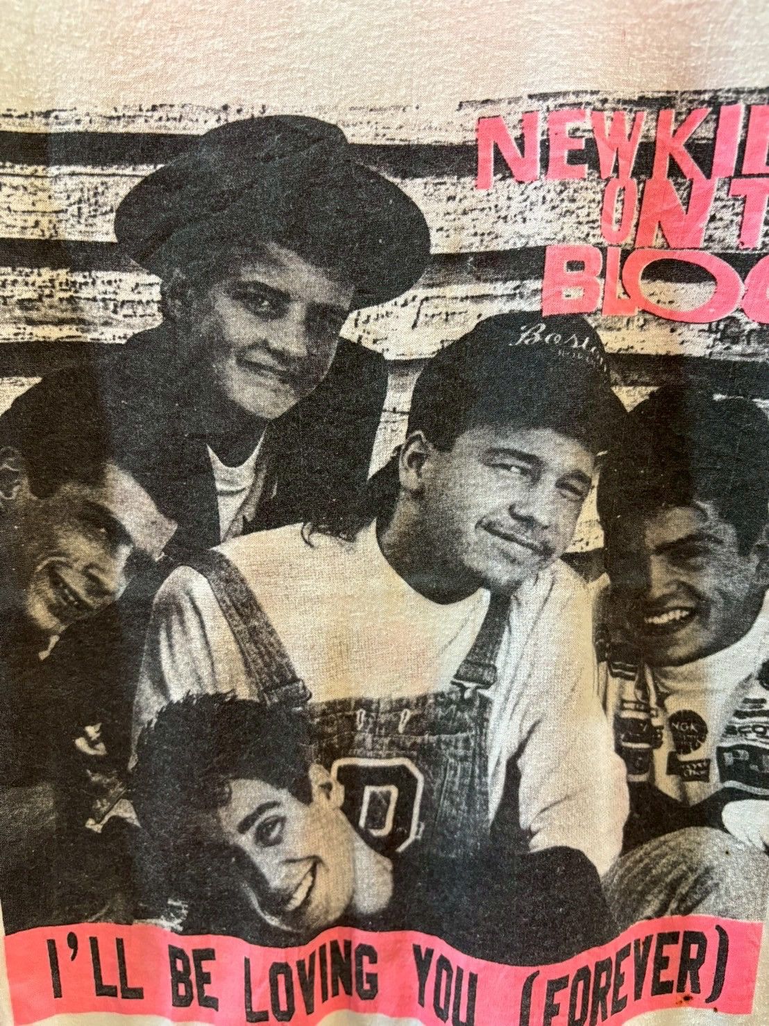 Band Tees New kids on the block T shirt 1980’s Size US L / EU 52-54 / 3 - 6 Thumbnail