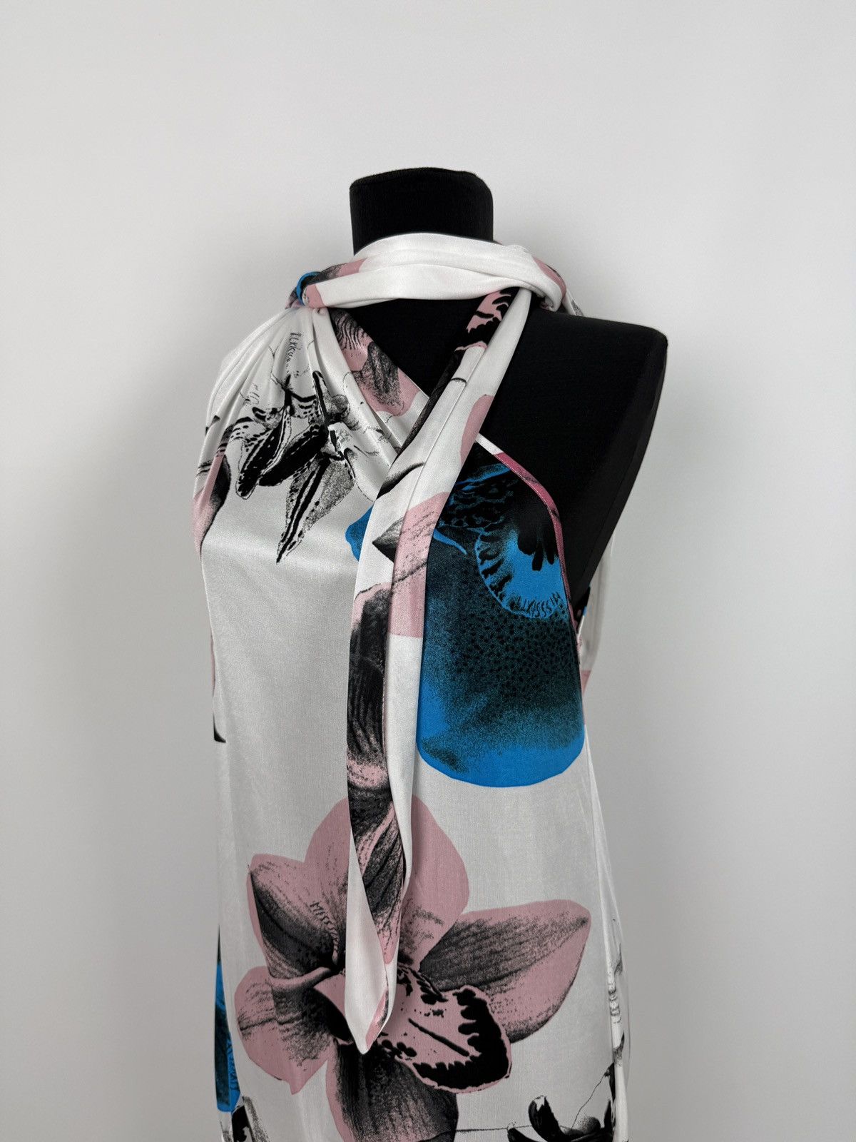 Miss Sixty Y2K Miss Sixty One Open Shoulder Floral Mini Dress M Size M / US 6-8 / IT 42-44 - 4 Thumbnail