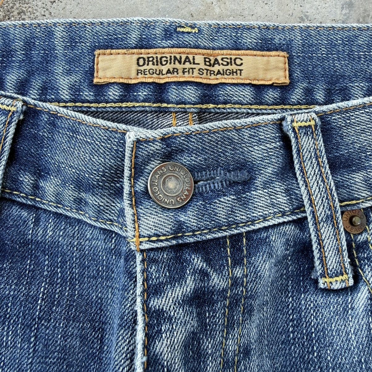 Japanese Brand Vintage S-002 Japan Faded Denim Jean Pants W32 Size US 32 / EU 48 - 4 Thumbnail