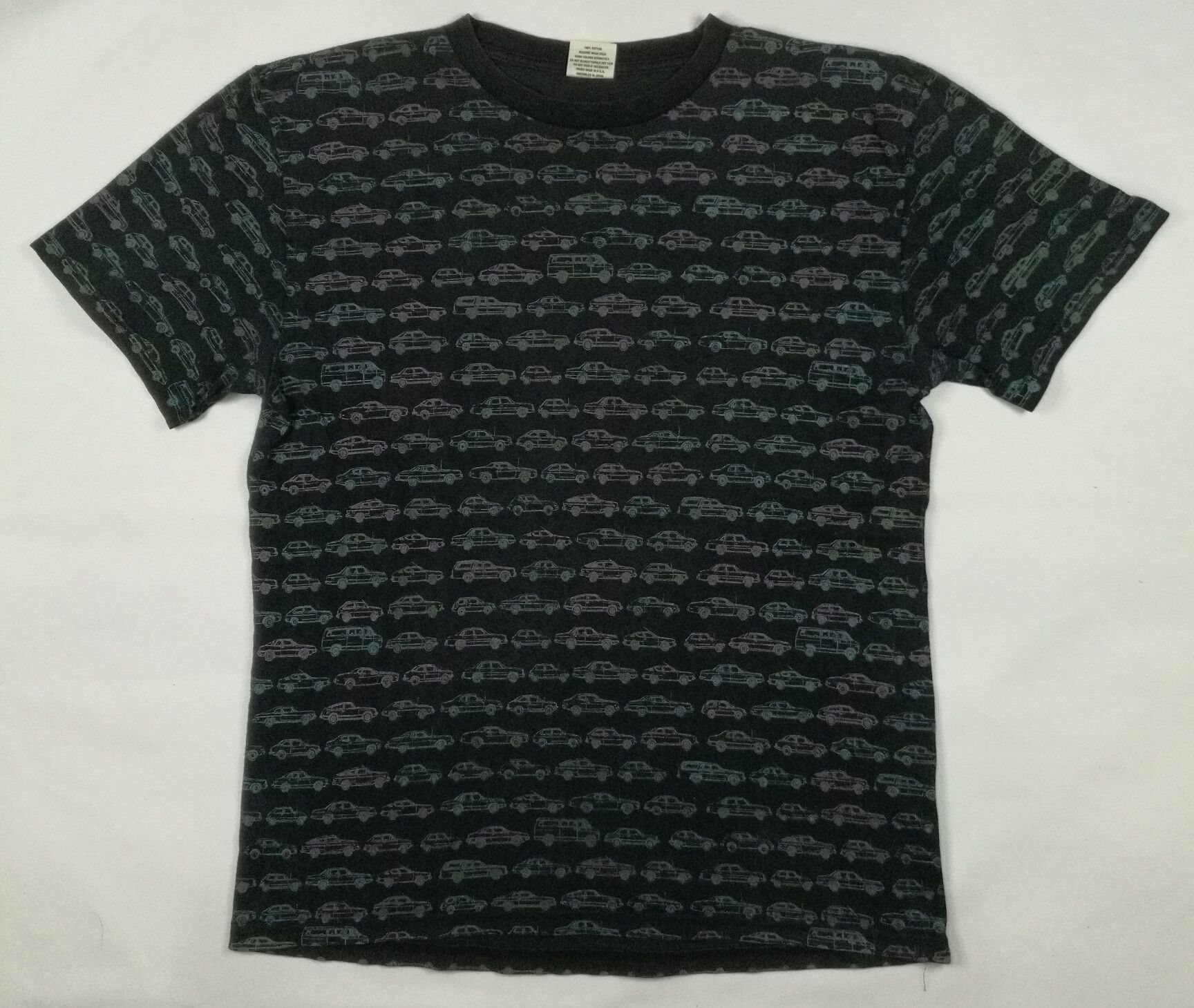 Japanese Brand Vintage Full Printed Classic Car T Shirt Size US L / EU 52-54 / 3 - 1 Thumbnail