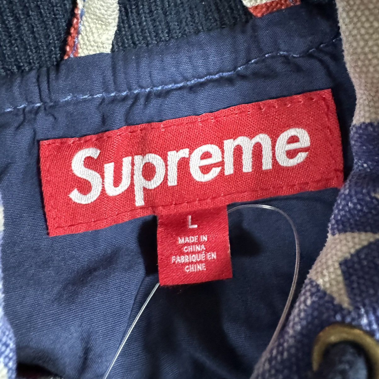 Supreme Supreme Flag Quilted Work Jacket Size US L / EU 52-54 / 3 - 4 Thumbnail