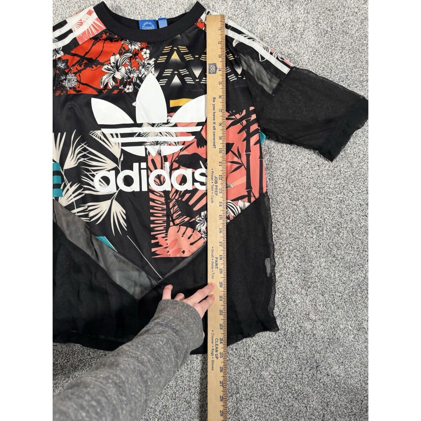 Adidas Adidas Originals Soccer Shirt Womens S Tropical Retro Edgy Size S / US 4 / IT 40 - 7 Thumbnail