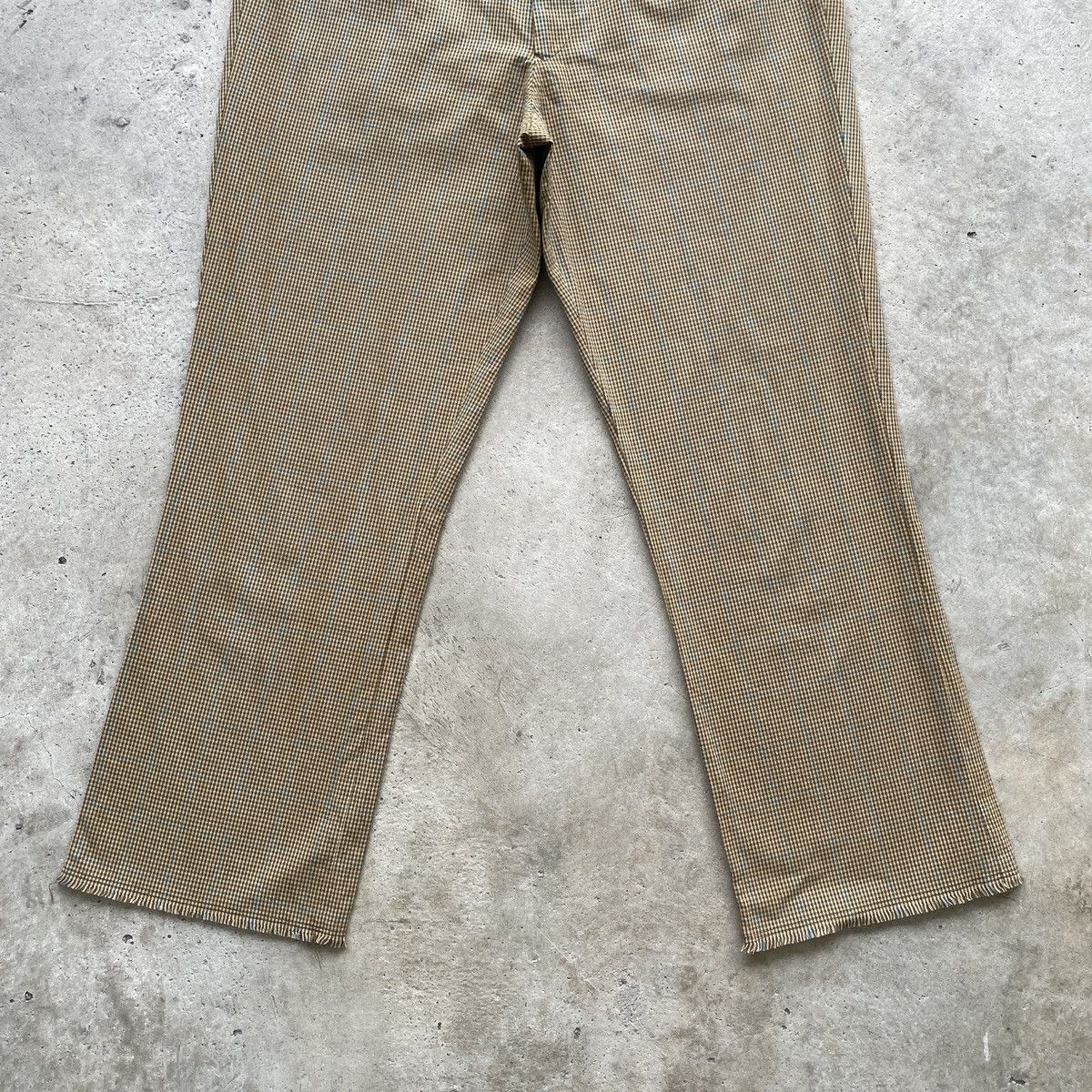 Issey Miyake Vintage I.S Sunao Kuwahara Checkered Trousers Pants W29 Size US 29 - 4 Thumbnail