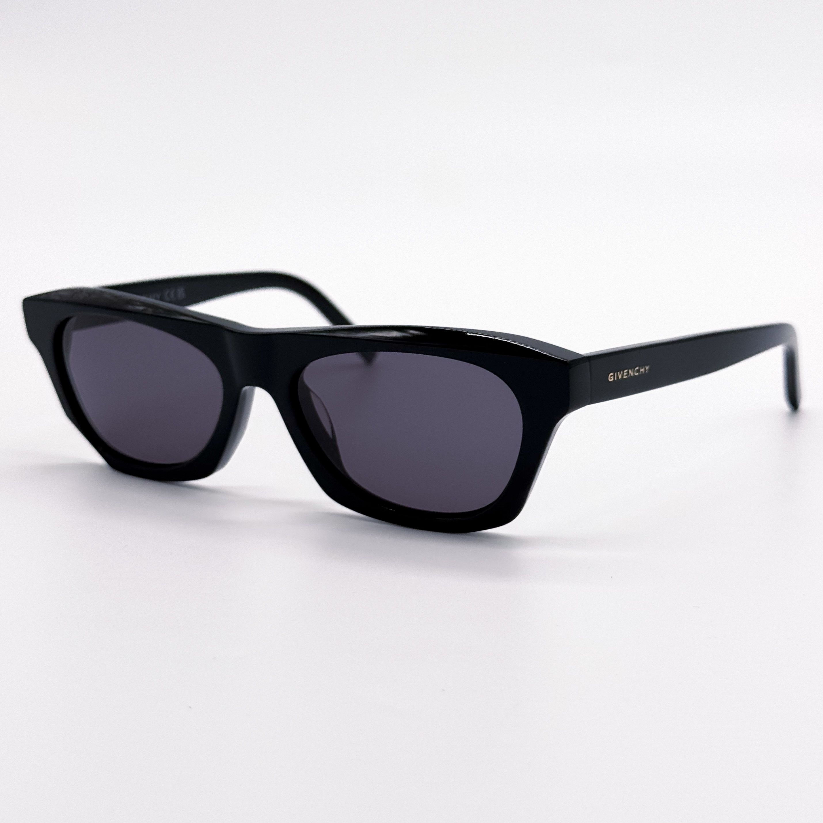 Givenchy NEW GIVENCHY GV40026U 01A BLACK UNISEX SUNGLASSES GIVENCHY Size ONE SIZE - 3 Thumbnail