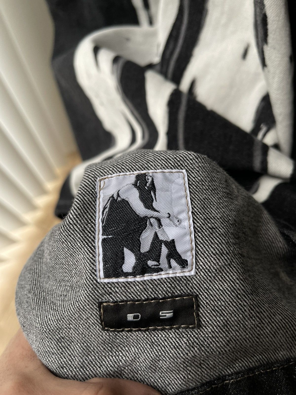 Rick Owens × Rick Owens Drkshdw Rick Owens Drkshdw Mastodon FW16 Bleach/Vomit Denim Top Size US M / EU 48-50 / 2 - 12 Thumbnail