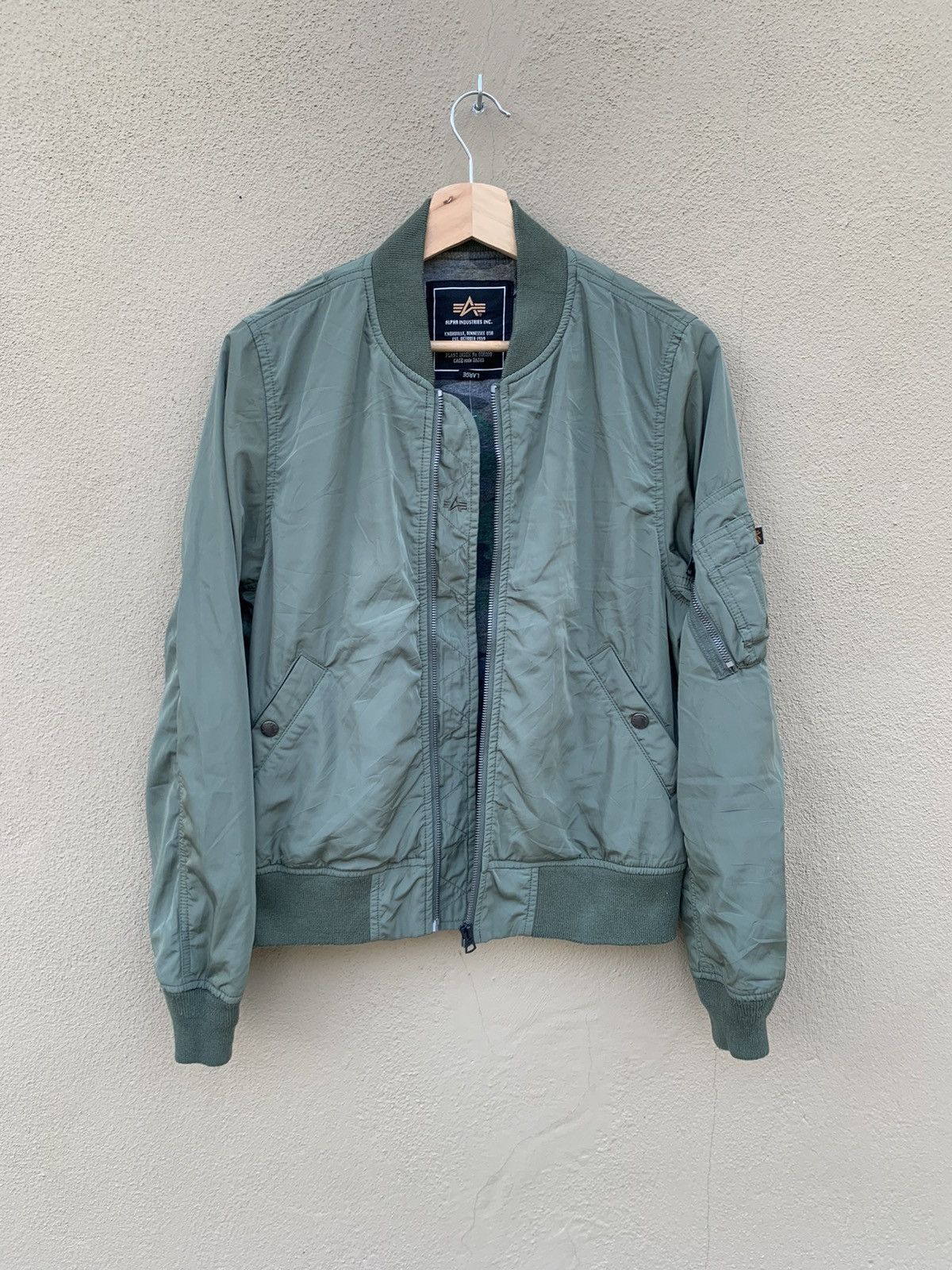 Alpha Industries Alpha Industries Bomber Jacket Us Army Size US M / EU 48-50 / 2 - 1 Thumbnail