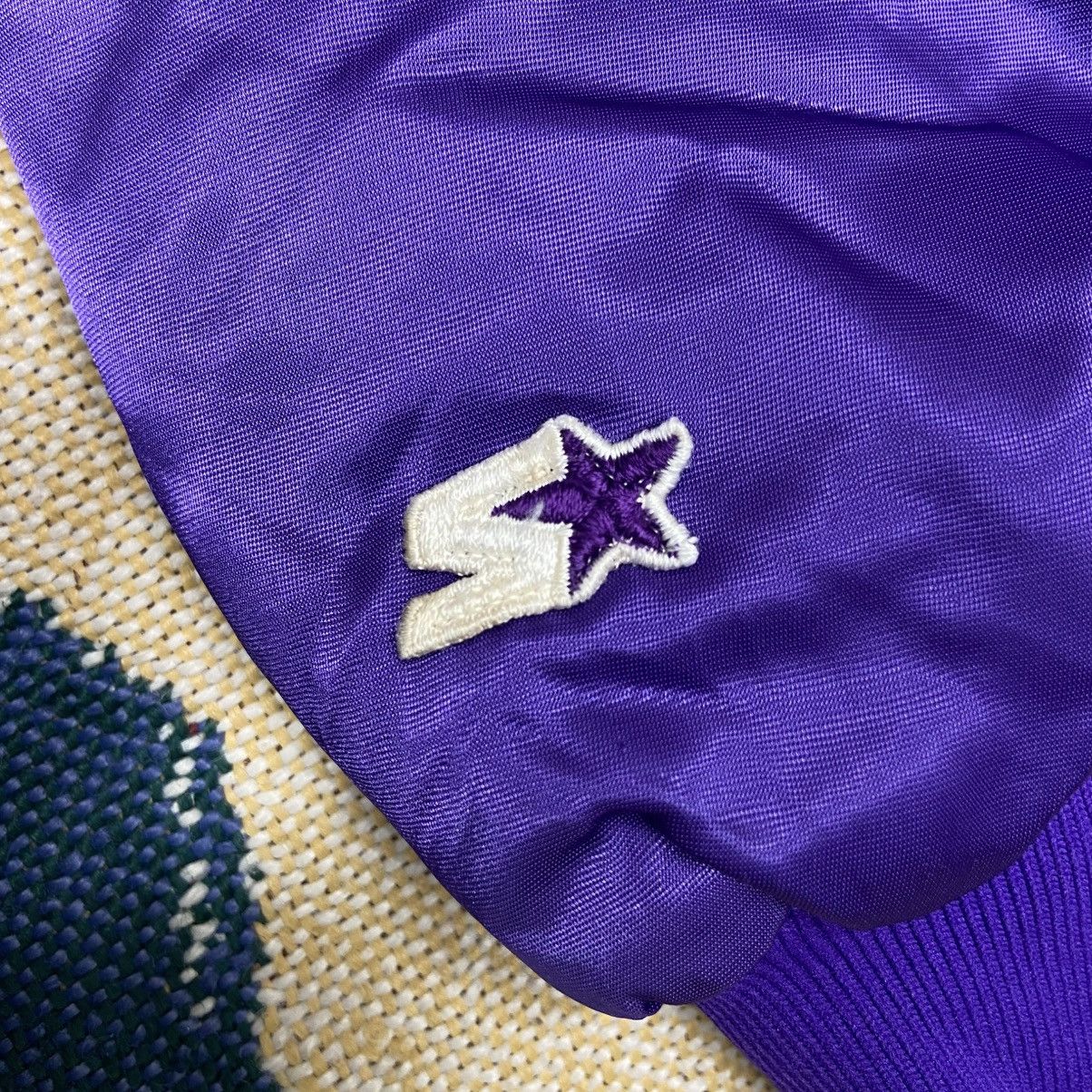 Starter Vintage Los Angeles Lakers Starter Satin Bomber Jacket Size US M / EU 48-50 / 2 - 5 Thumbnail