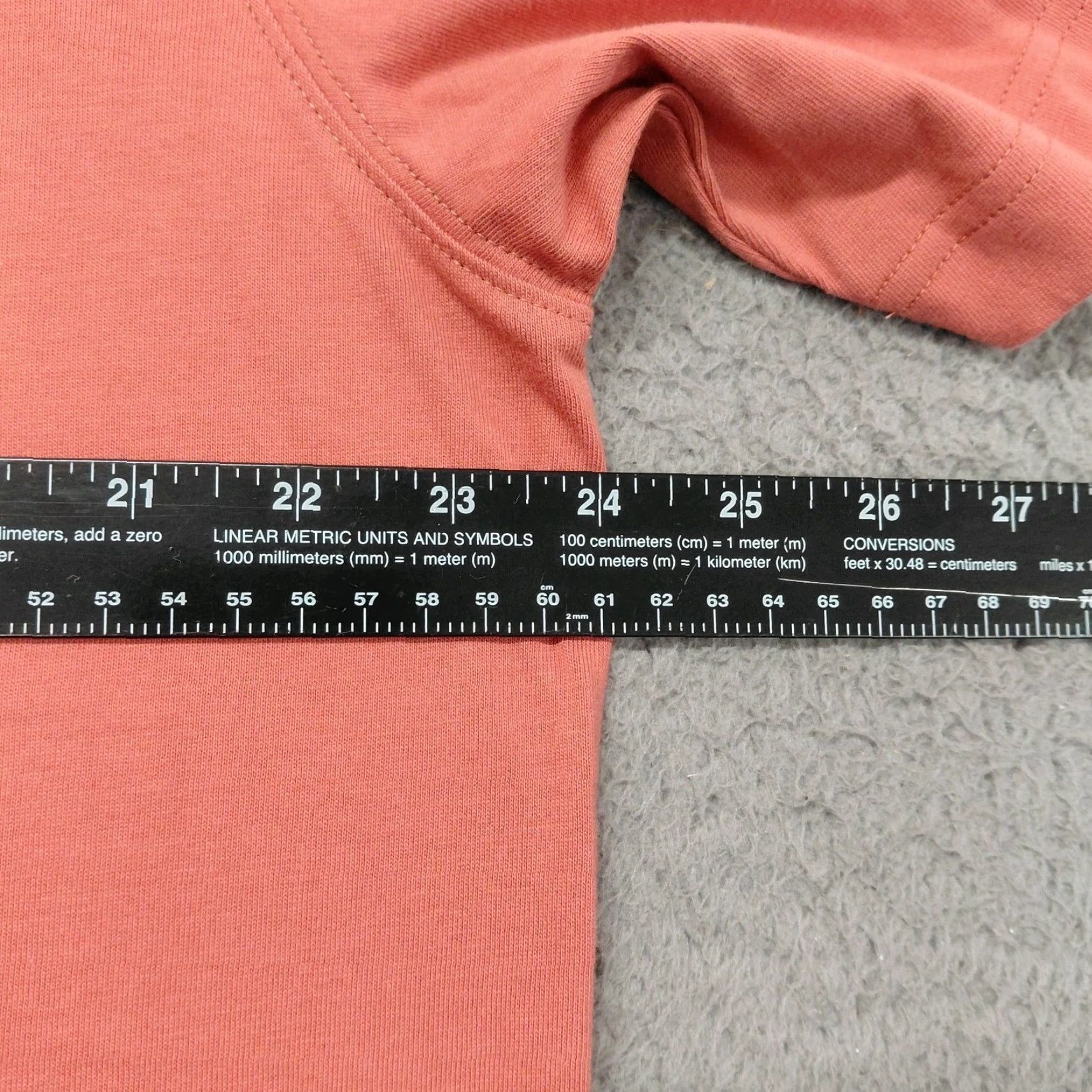 Lands' End Lands' End Super-T Henley TShirt Men Size Large Short Sleeve Nautical Red New Size US L / EU 52-54 / 3 - 7 Thumbnail