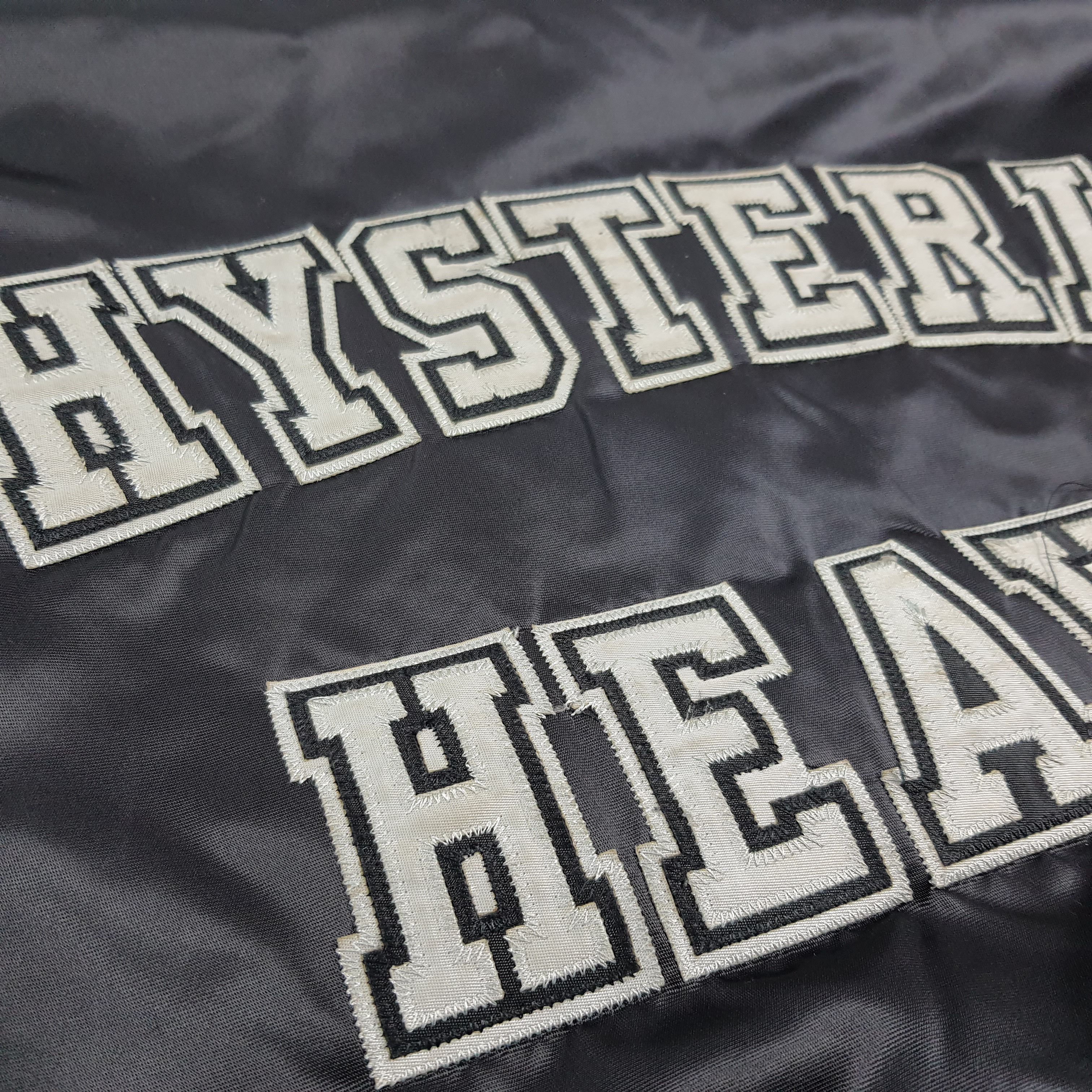 Hysteric Glamour Vintage Hysteric Glamour Hysteric Heavy Bomber Satin C303N3 Size US L / EU 52-54 / 3 - 2 Thumbnail