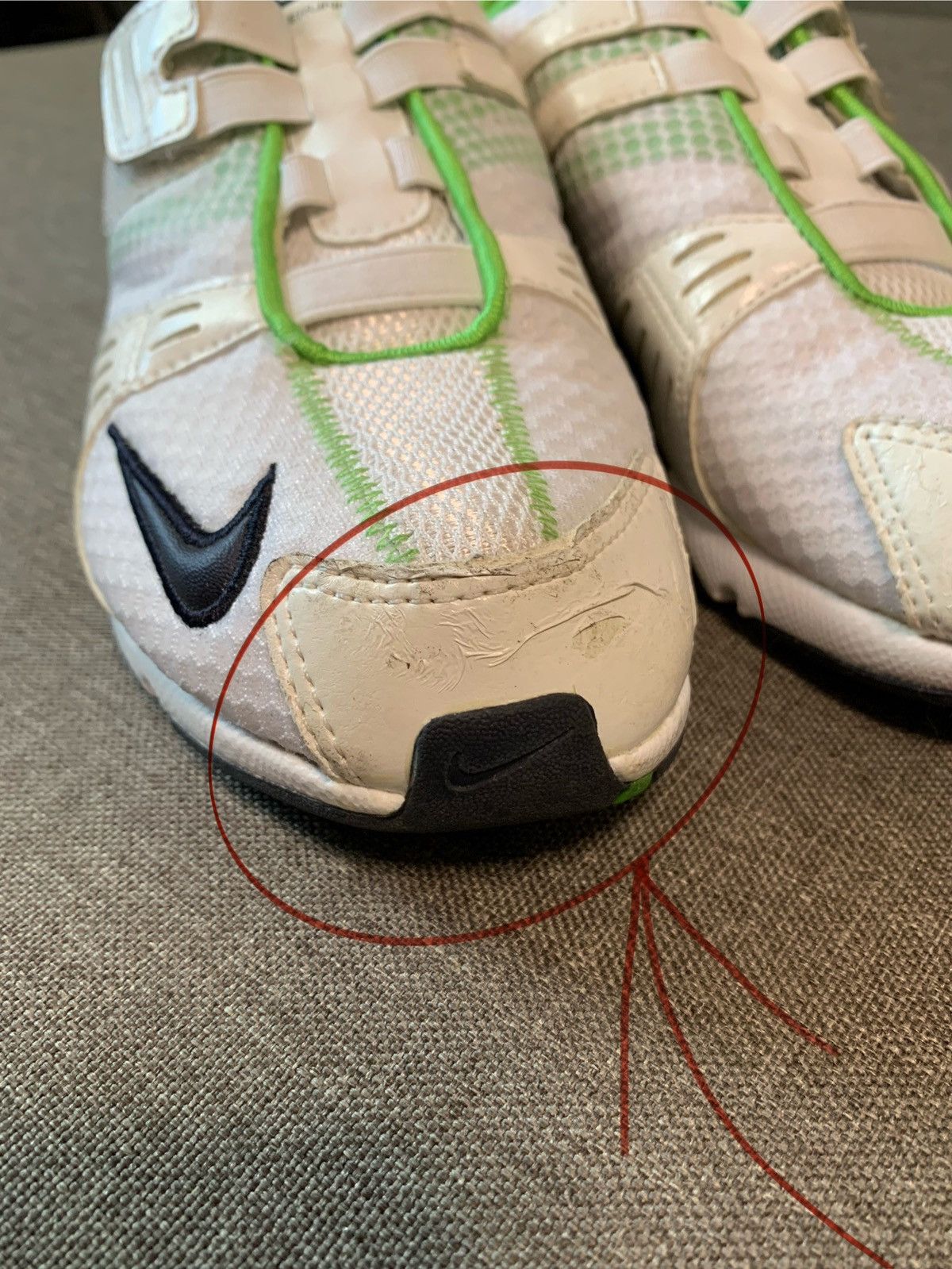 Nike × Nike ACG × Vintage Rare Nike Running BRS 1000 Velcro Sneakers Size US 6.5 / IT 36.5 - 7 Thumbnail