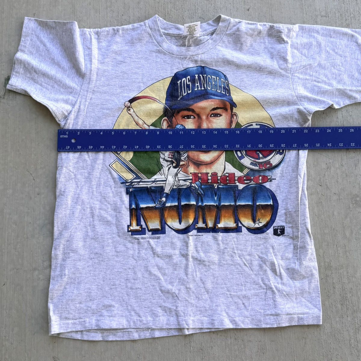 MLB Vintage Hideo Nomo T Shirt Doctor K LA Dodgers MLB Size US L / EU 52-54 / 3 - 7 Thumbnail