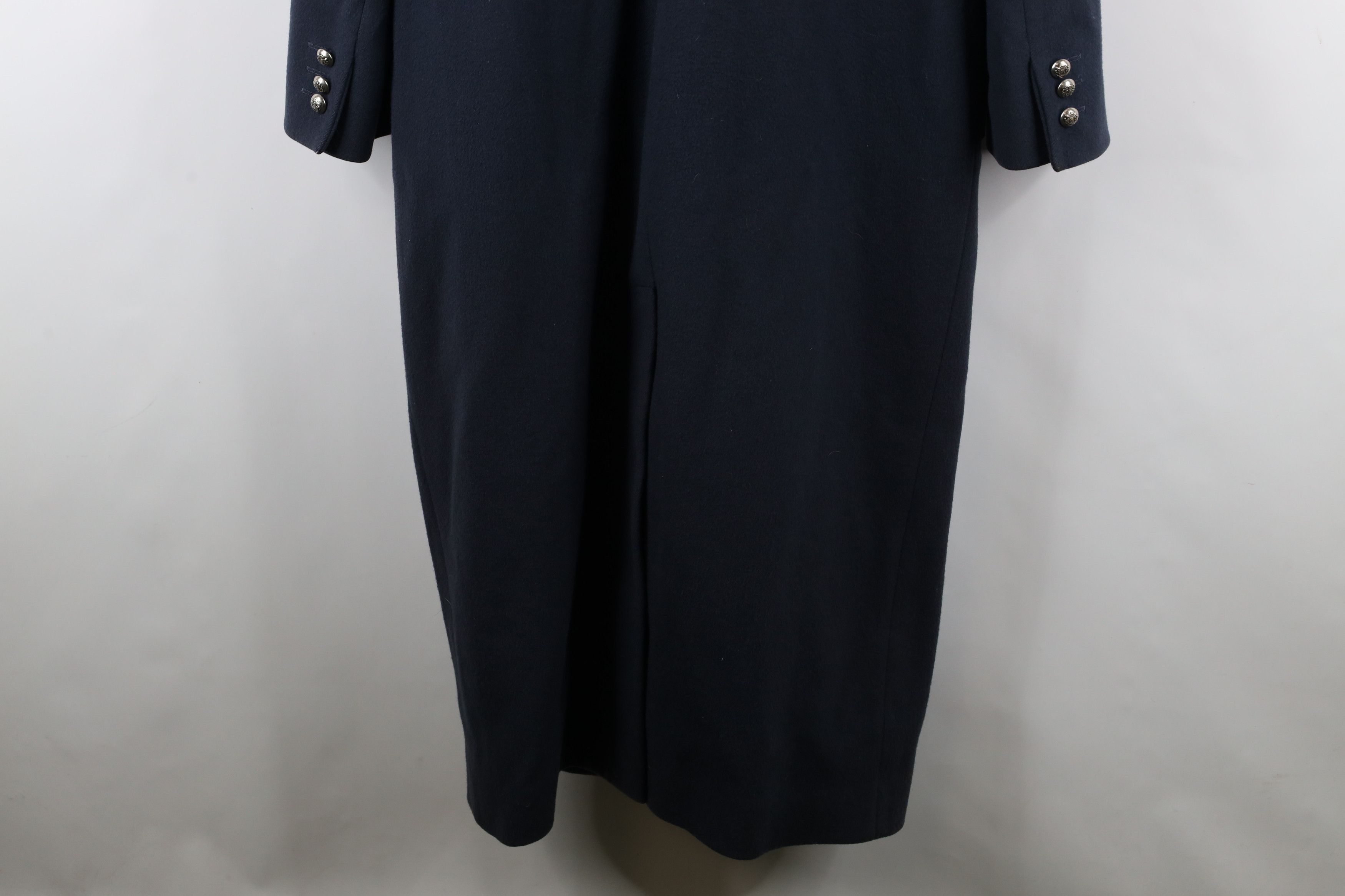 Vintage Vintage 90s Streetwear Military Style Wool Trench Coat USA Size XL / US 12-14 / IT 48-50 - 19 Thumbnail