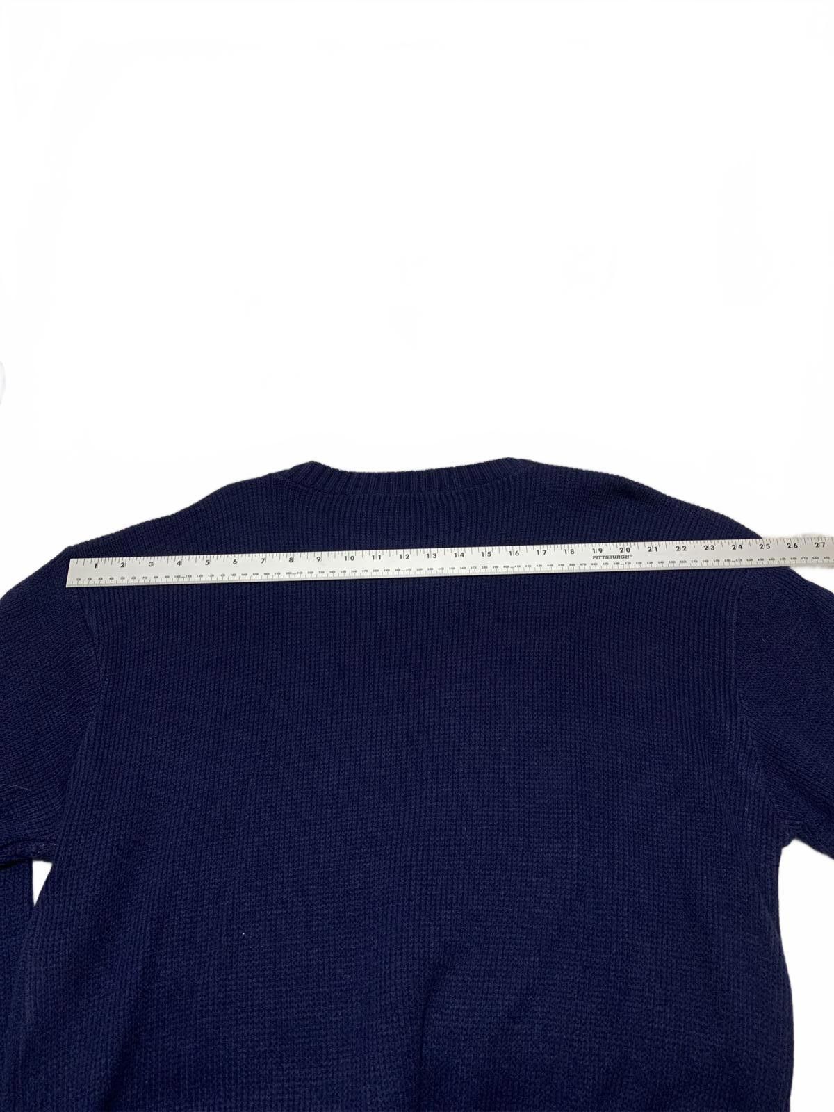 Unconditional USCO Men's XXL Navy Blue Christmas Sweater Santa Size US XXL / EU 58 / 5 - 6 Thumbnail