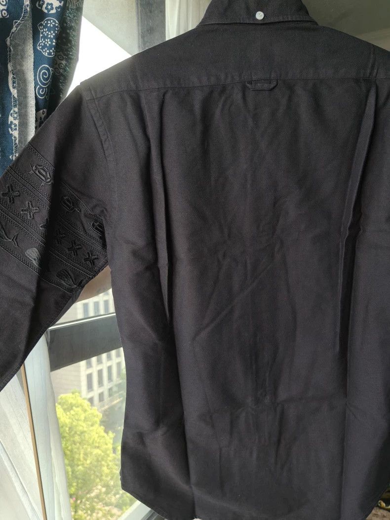 Thom Browne Thom Browne Black embroidered shirt Size US S / EU 44-46 / 1 - 2 Thumbnail