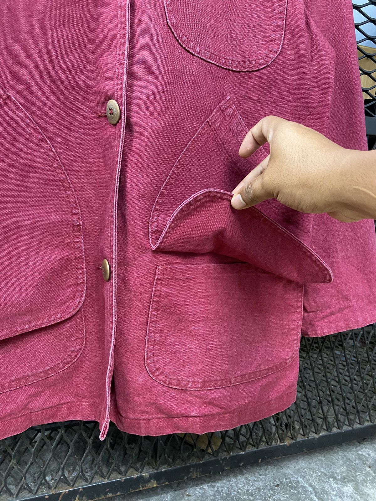 L.L. Bean × Vintage RARE! L.L Bean 80s Vintage Duck Canvas Field Jacket Size S / US 4 / IT 40 - 8 Thumbnail