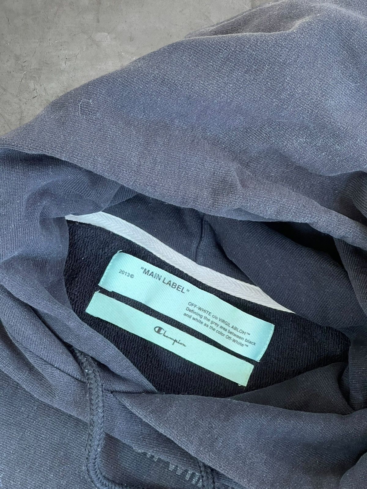 Off-White Off-White OG Champion Hoodie Size US XXL / EU 58 / 5 - 8 Thumbnail
