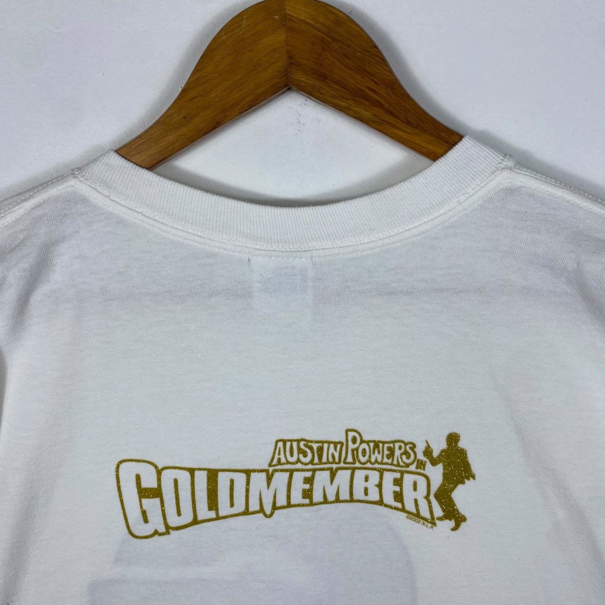 Vintage Vintage 00s AUSTIN POWERS Goldmember Graphic Movie Tee Shirt Size US XL / EU 56 / 4 - 2 Thumbnail