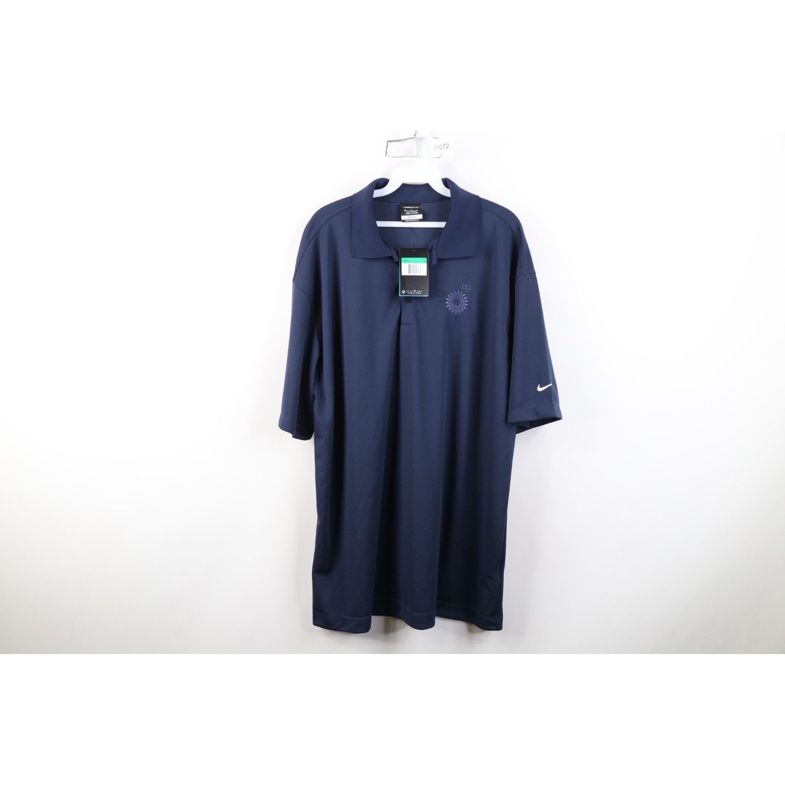 Nike New Nike Golf BP Oil Tech Knit Collared Golf Polo Size US XL / EU 56 / 4 - 1 Thumbnail