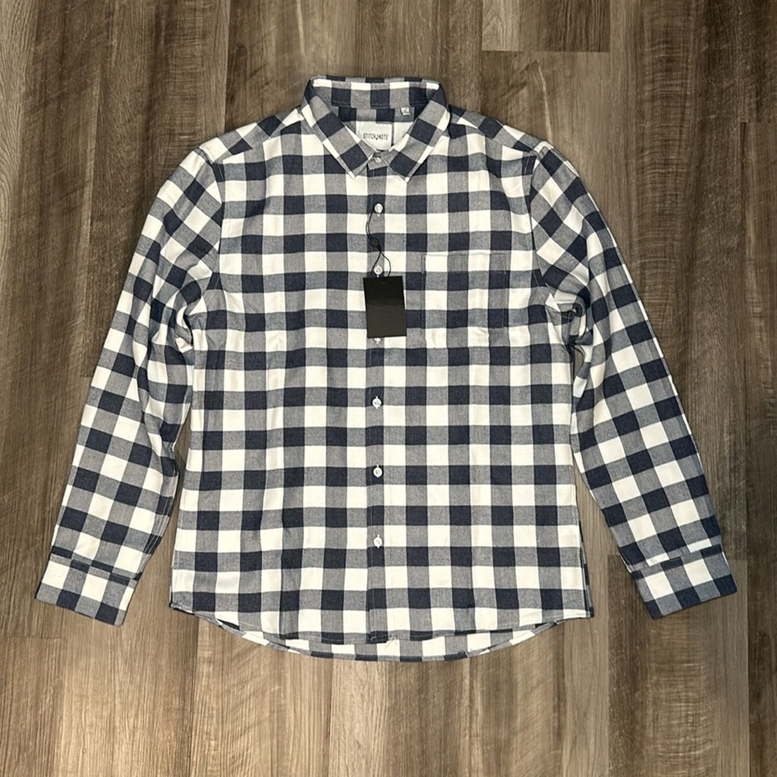 Other Stitch Note Flannel Long Sleeve Button Down - Large Size US L / EU 52-54 / 3 - 2 Thumbnail
