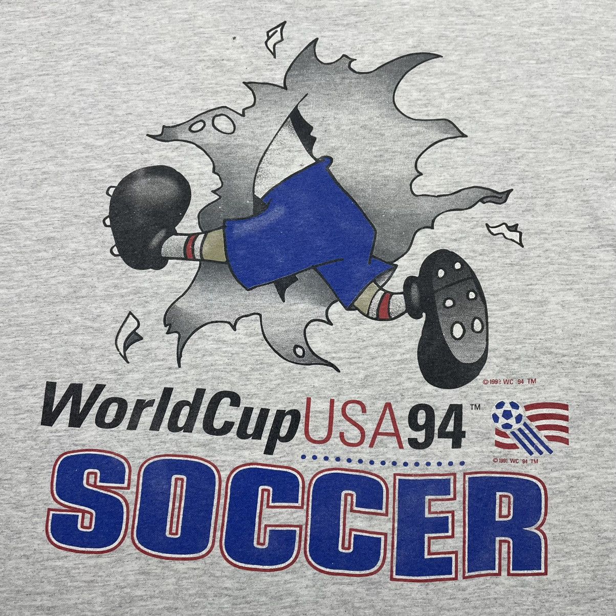 Nutmeg × Vintage 1994 Fifa World Cup USA T-shirt vintage Size US L / EU 52-54 / 3 - 8 Thumbnail