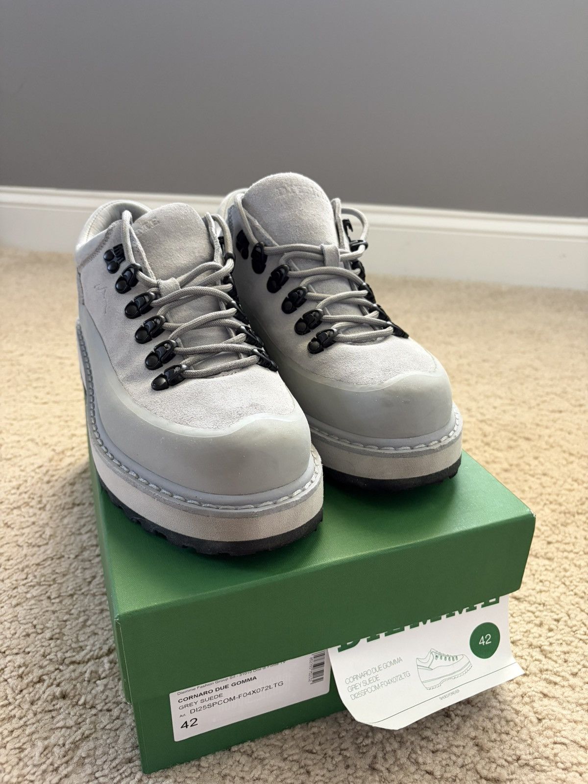 Diemme grey diemme cornaro Size US 9.5 / EU 42-43 - 3 Thumbnail