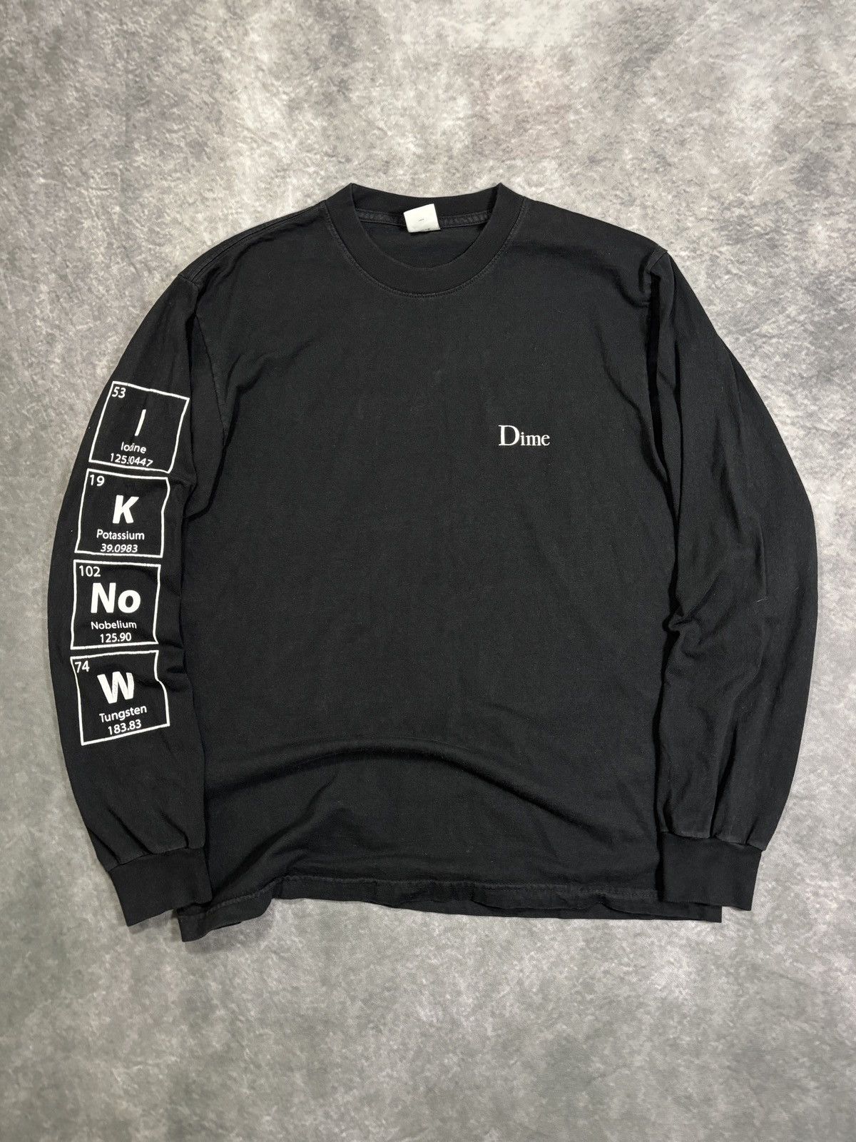 Dime DIME Longsleeve Shirt Dime MTL I Know Element Skate Knowing Size US M / EU 48-50 / 2 - 1 Thumbnail