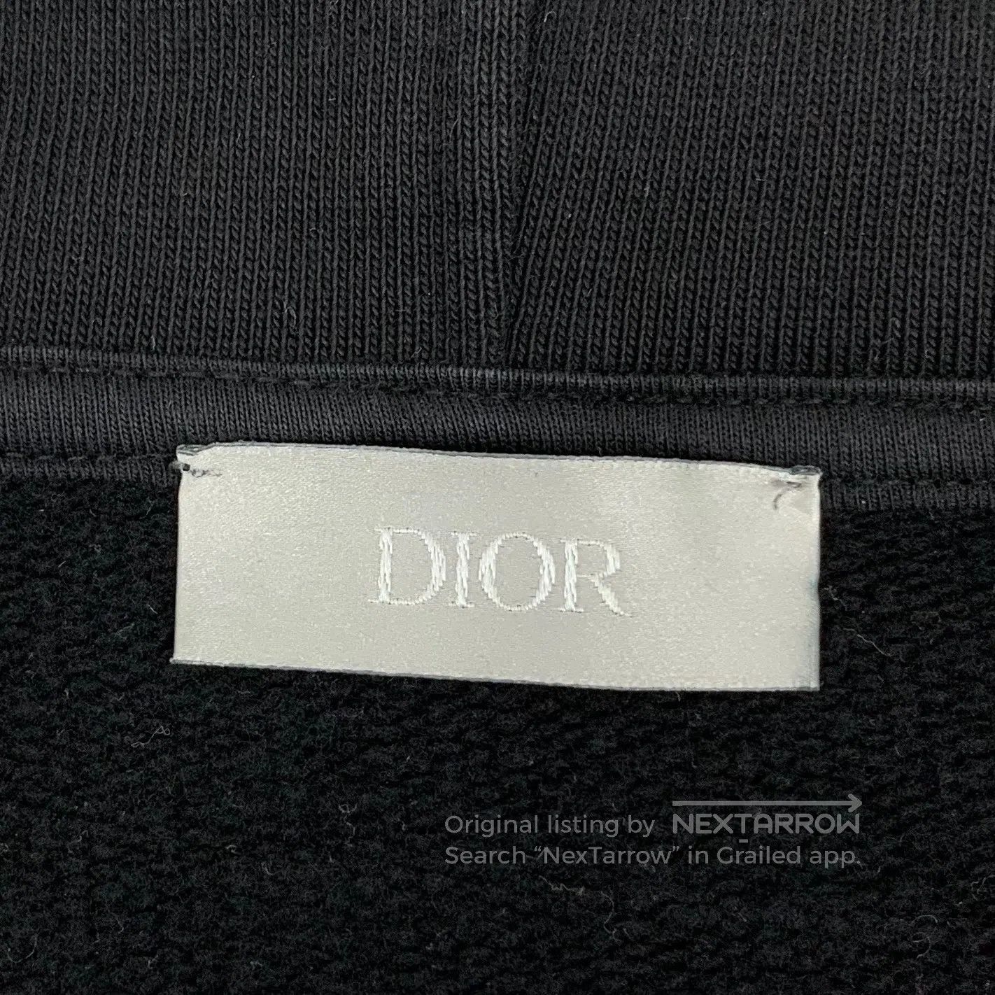 Dior Dior Black Bee Printed Cotton Hooded Zipper Long Sleeve Sw Size US S / EU 44-46 / 1 - 5 Thumbnail