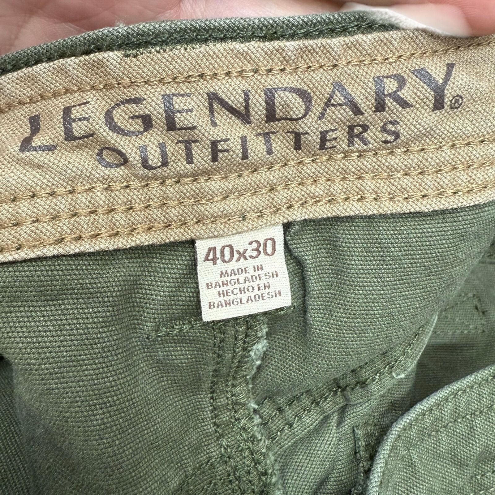 Legendary Goods Legendary Outfitters Men's Pants 40X30 Canvas #G714 Size US 40 / EU 56 - 4 Thumbnail