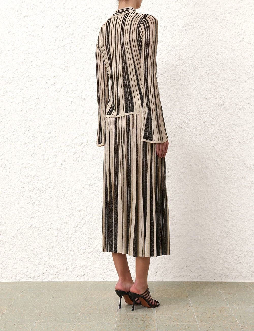 Zimmermann oc11z0825 Illustration Metallic Knit Top in Multicolor Size M / US 6-8 / IT 42-44 - 4 Thumbnail