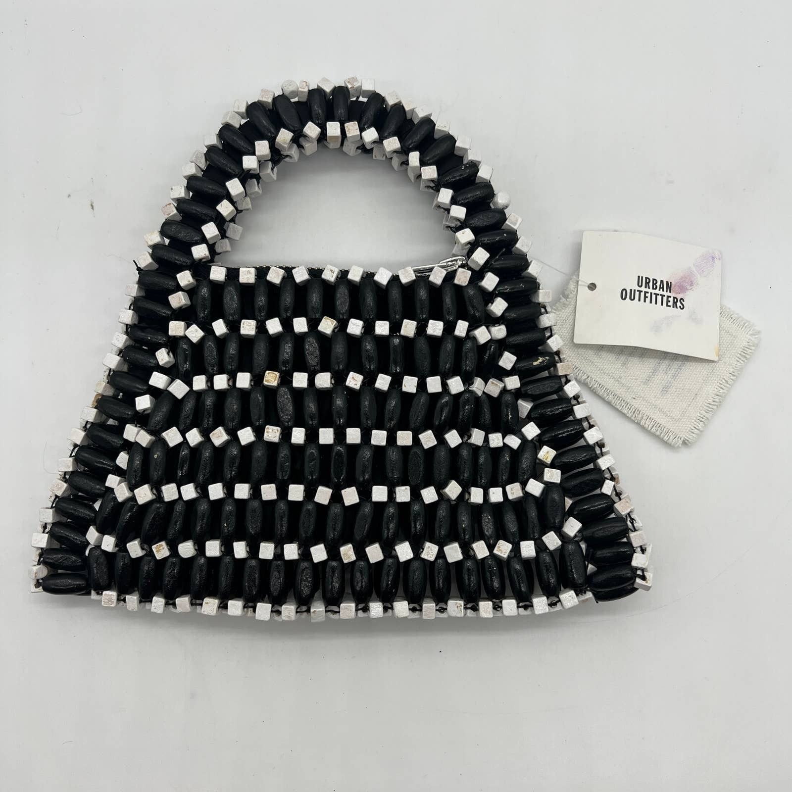 Urban Outfitters Urban Outfitters Mini Hand Made Wooden Beaded Purse Size ONE SIZE - 2 Thumbnail