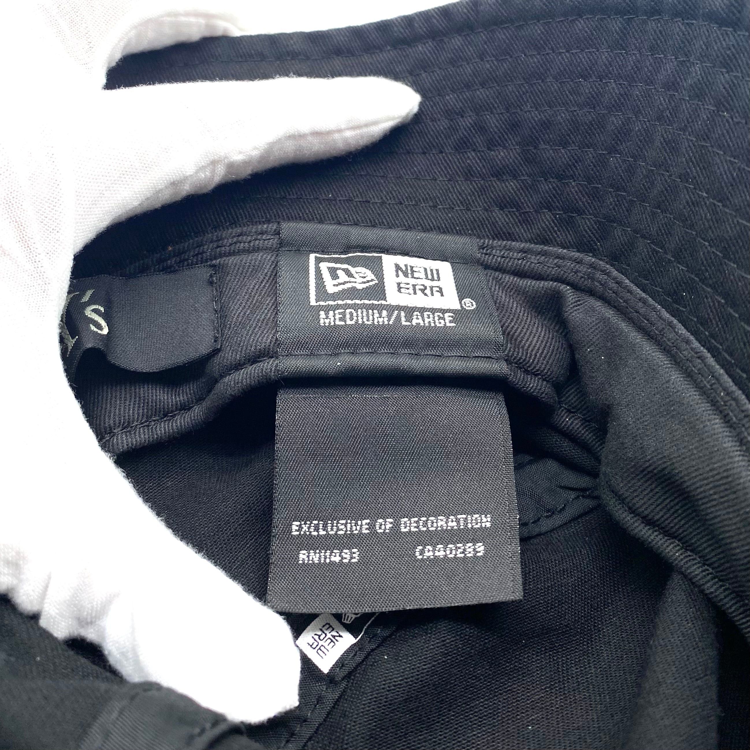 New Era × Yohji Yamamoto Ys Yohji Yamamoto × New Era Bucket Hat Black Size ONE SIZE - 6 Thumbnail
