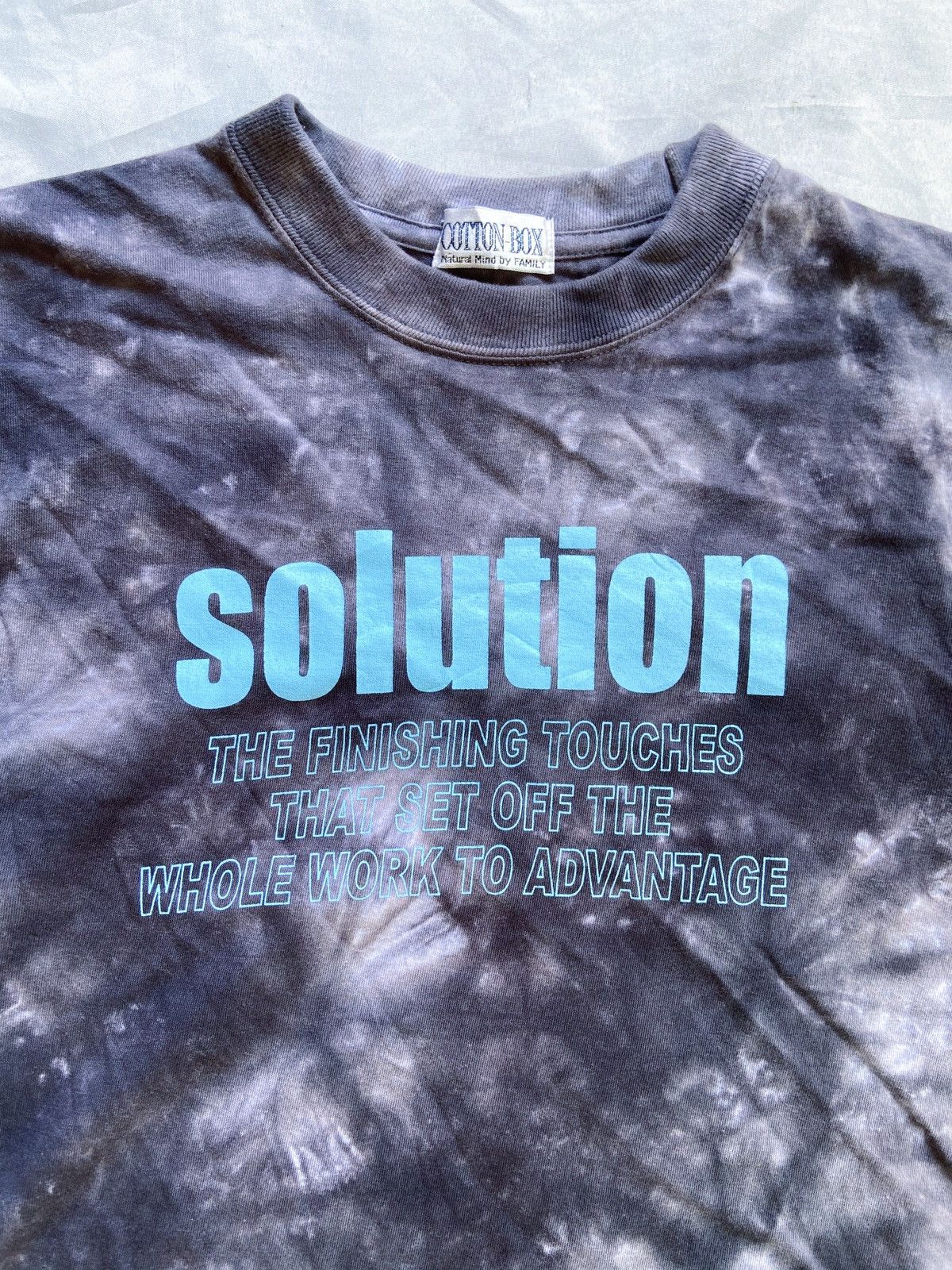 Isamu Katayama Backlash TIE DYE SOLUTION THE FINISHING TOUCHES TEE Size US S / EU 44-46 / 1 - 6 Thumbnail