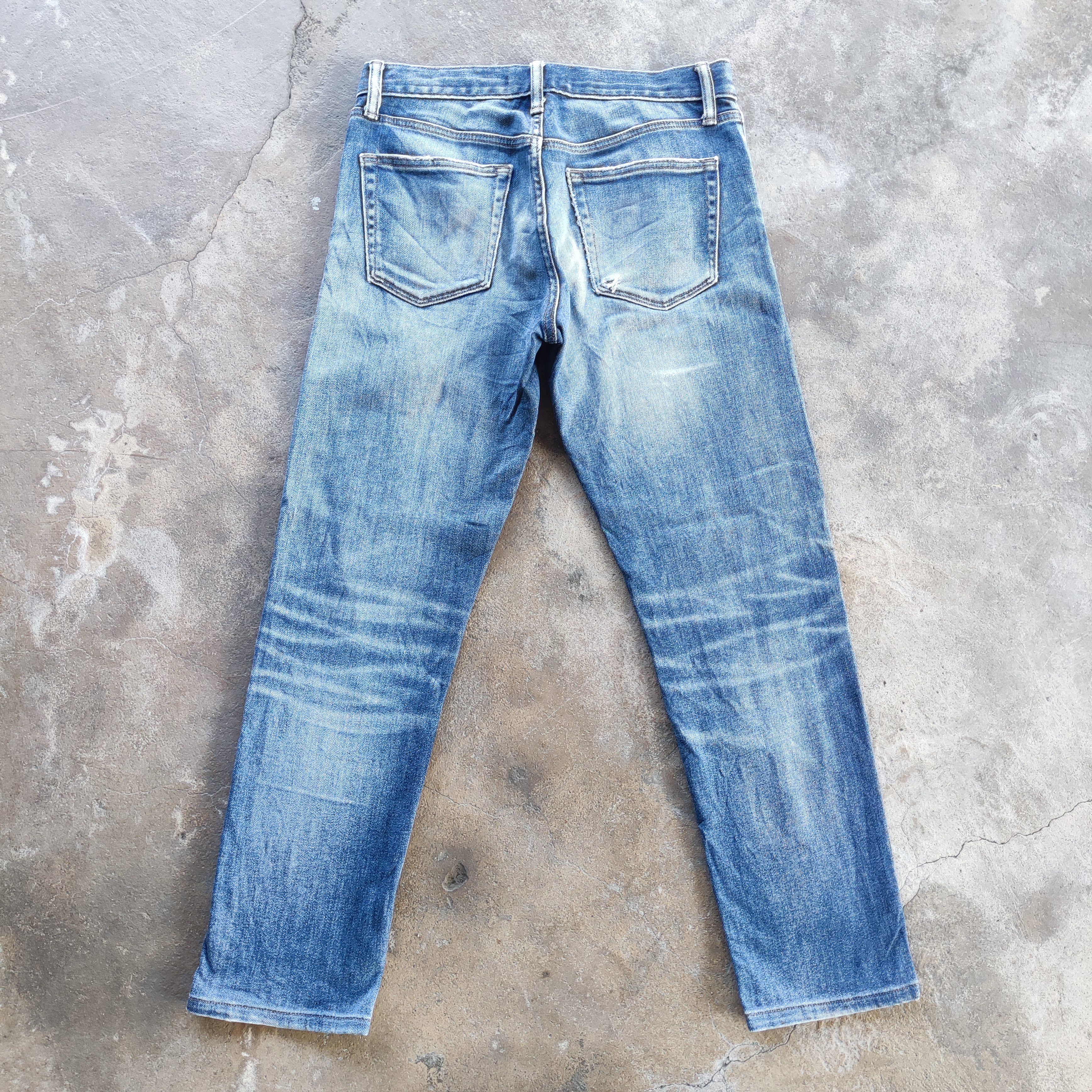 Japanese Brand Vintage Japanese Brand Jeans Ripped Faded Pants Size US 31 - 9 Thumbnail
