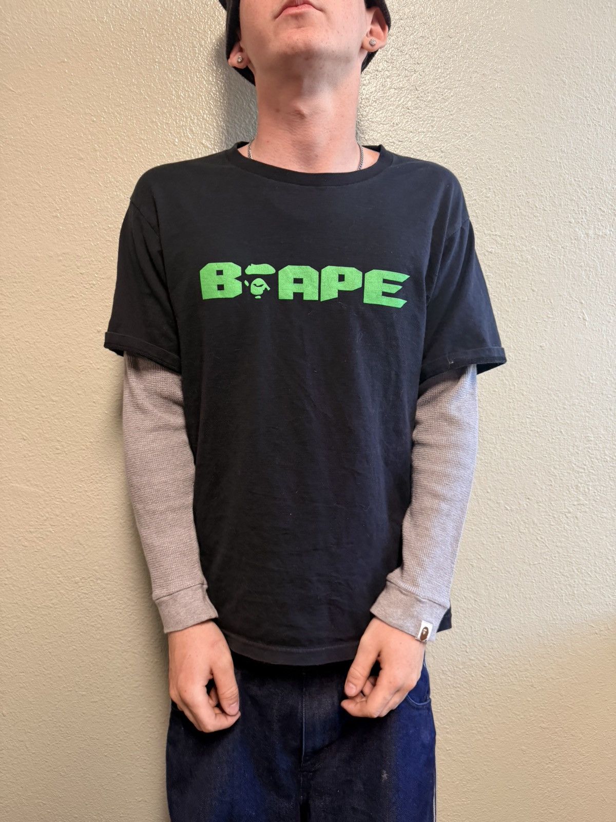 Bape Bape longsleeve t shirt Size US L / EU 52-54 / 3 - 1 Thumbnail