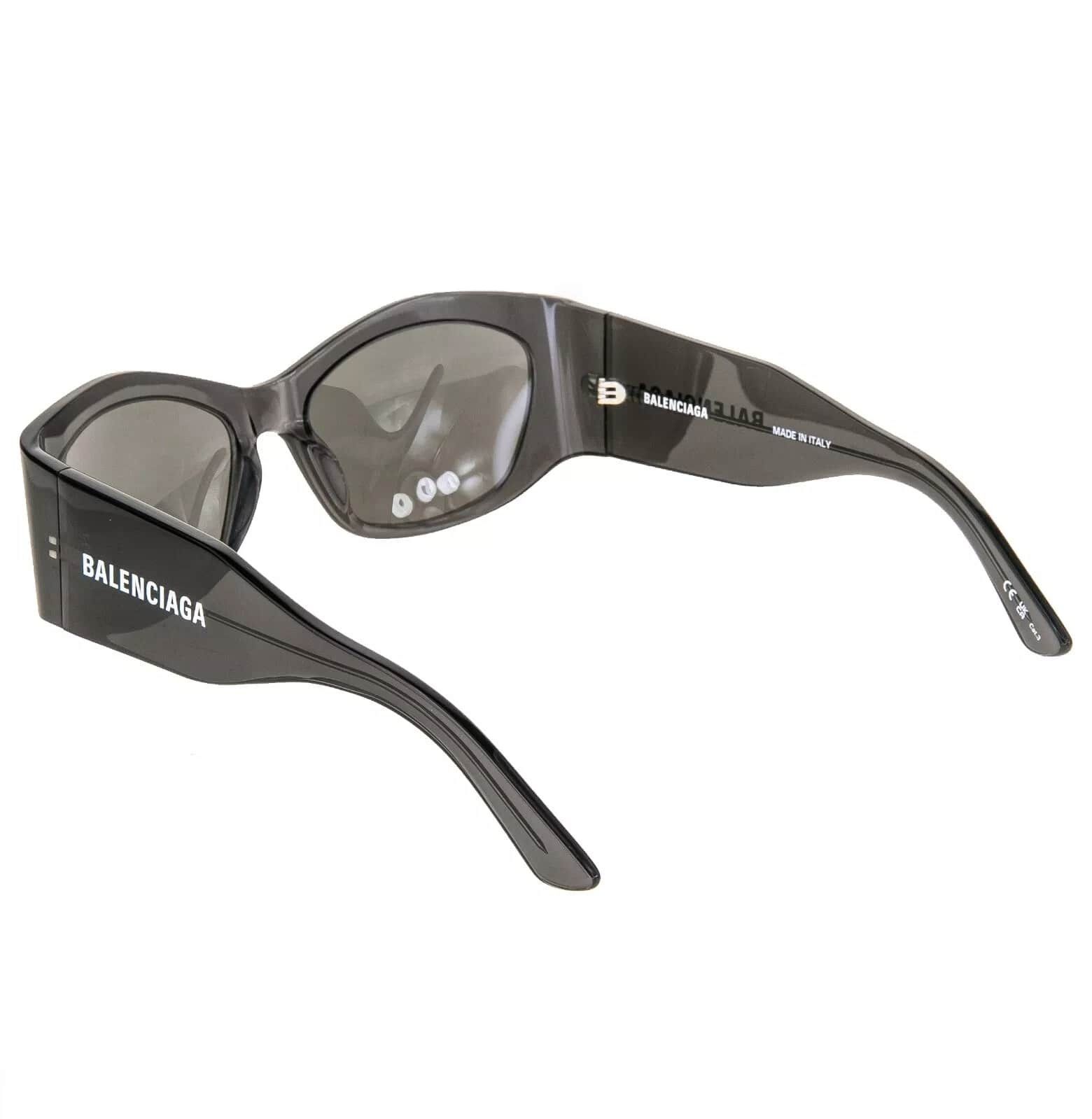 Balenciaga BALENCIAGA PANTHER 0329 Gray Silver Mirror BB0329S 003 Size ONE SIZE - 3 Thumbnail