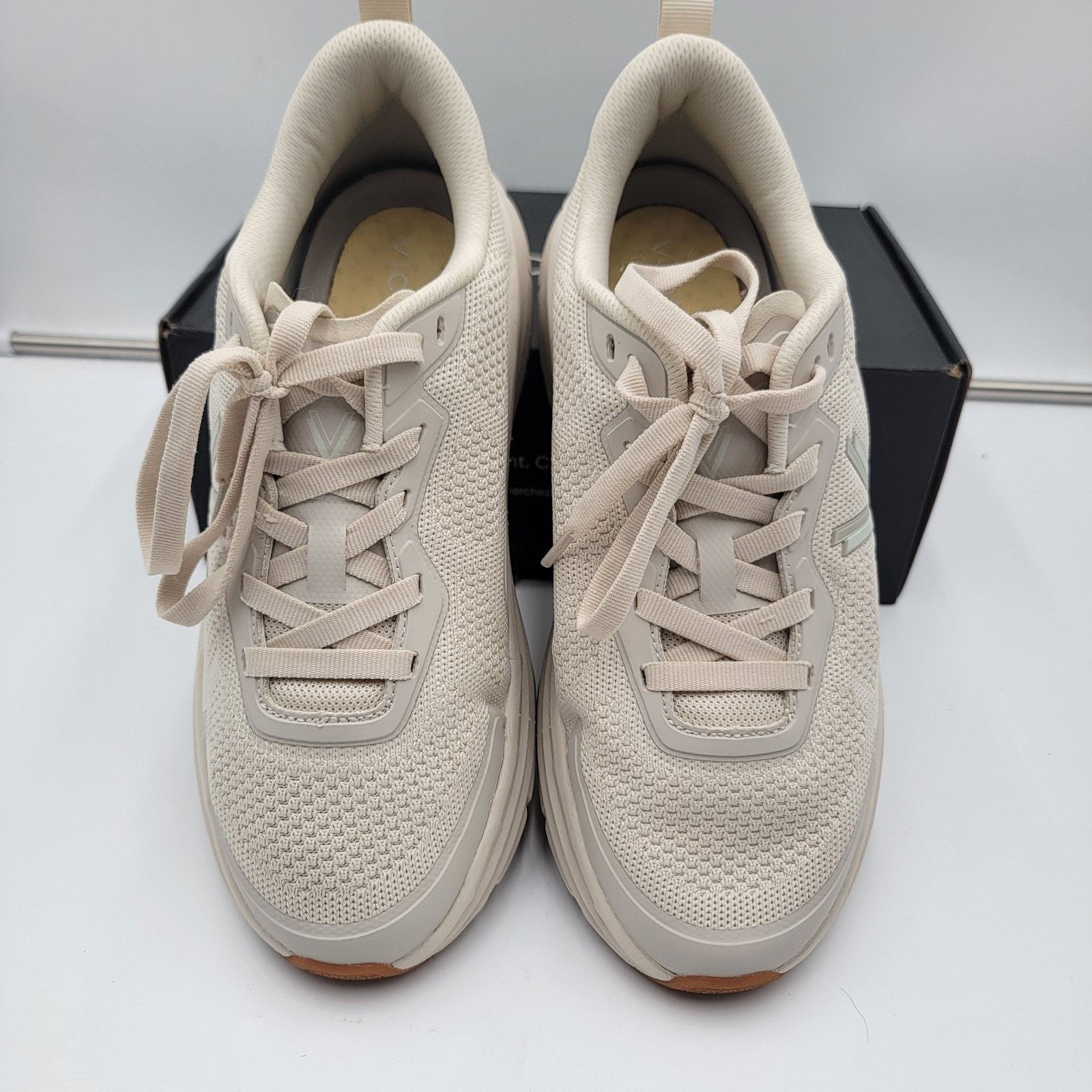 Vionic Vionic Walk Max Women's Lace Up Comfort Sneaker Cream - 9.5W Size US 9.5 / IT 39.5 - 4 Thumbnail