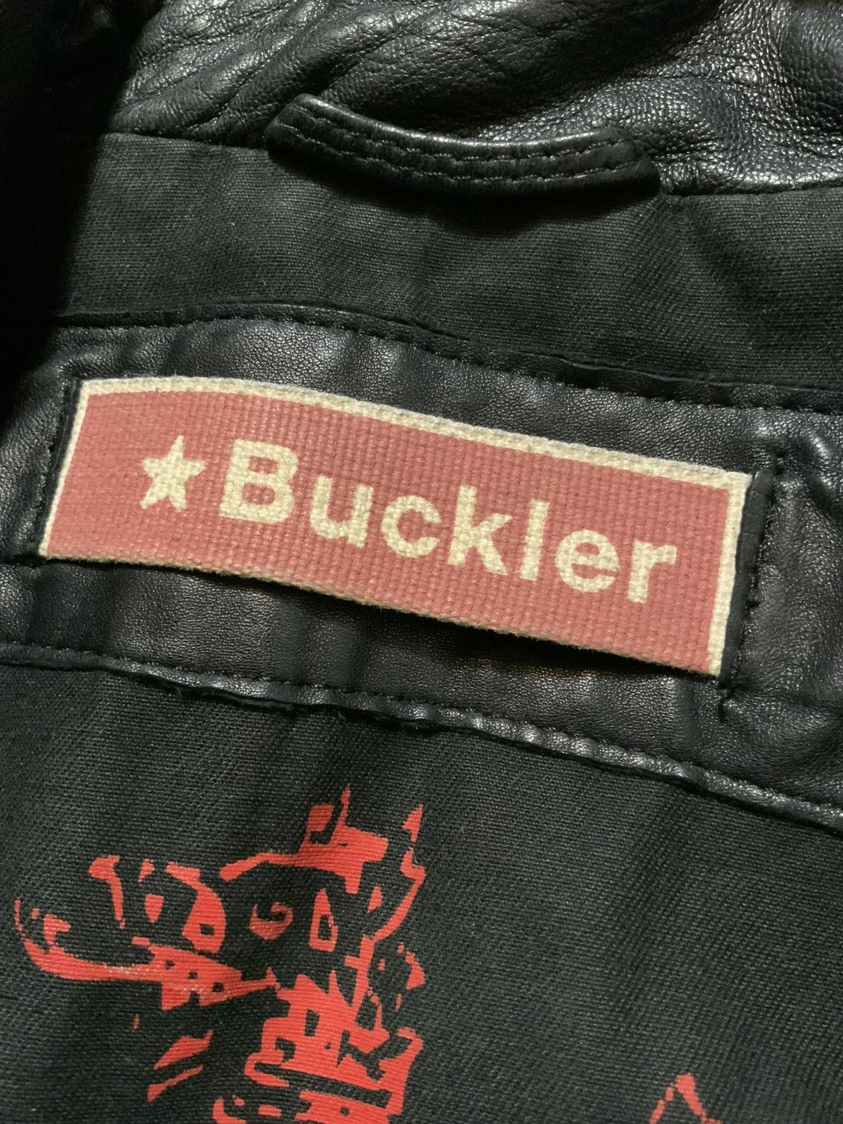 Buckler Andrew Buckler Faithful Unto Death Leather Motorcycle Jacket Size US M / EU 48-50 / 2 - 4 Thumbnail
