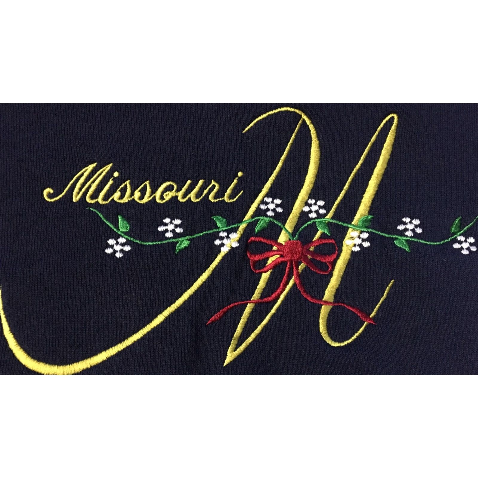 Delta VINTAGE Missouri Flowers Spellout Sweatshirt S M USA Delta Sweatshirt Men Navy Blue 90s Grunge School Urban Surfer Retro Cement Tools Size US M / EU 48-50 / 2 - 2 Thumbnail
