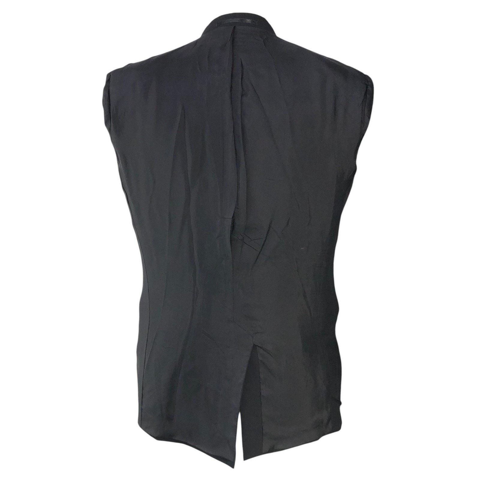 s.Oliver s.Oliver Blazer 46 Black Lars Wool Blend Three Button Jacket Size 42R - 15 Thumbnail