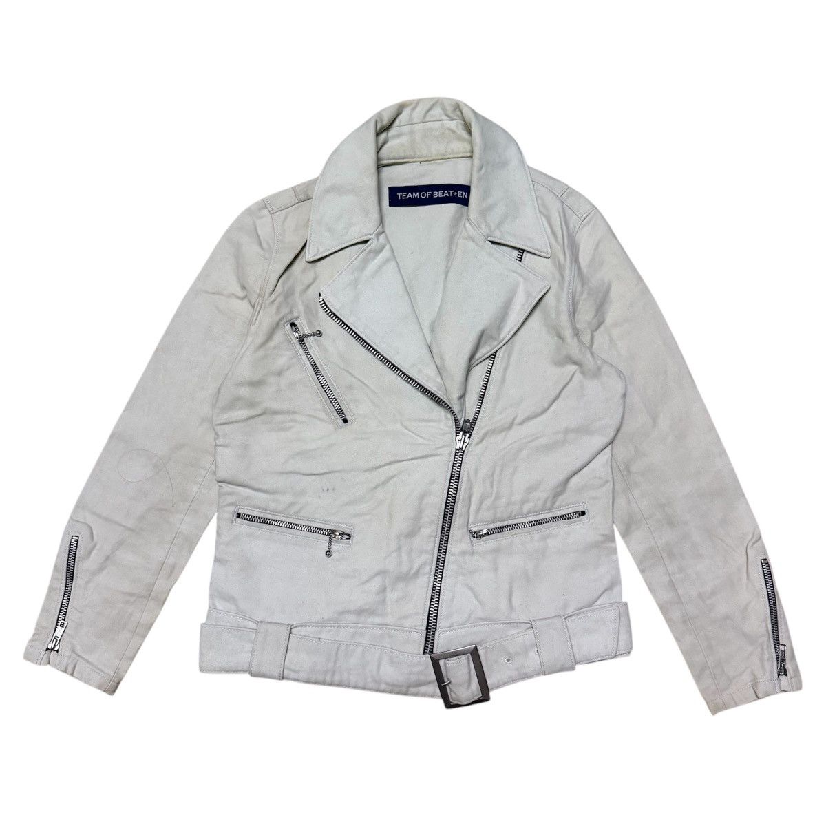 Seditionaries Team of Beaten Double Collar Punk Style Jacket Size US S / EU 44-46 / 1 - 1 Thumbnail