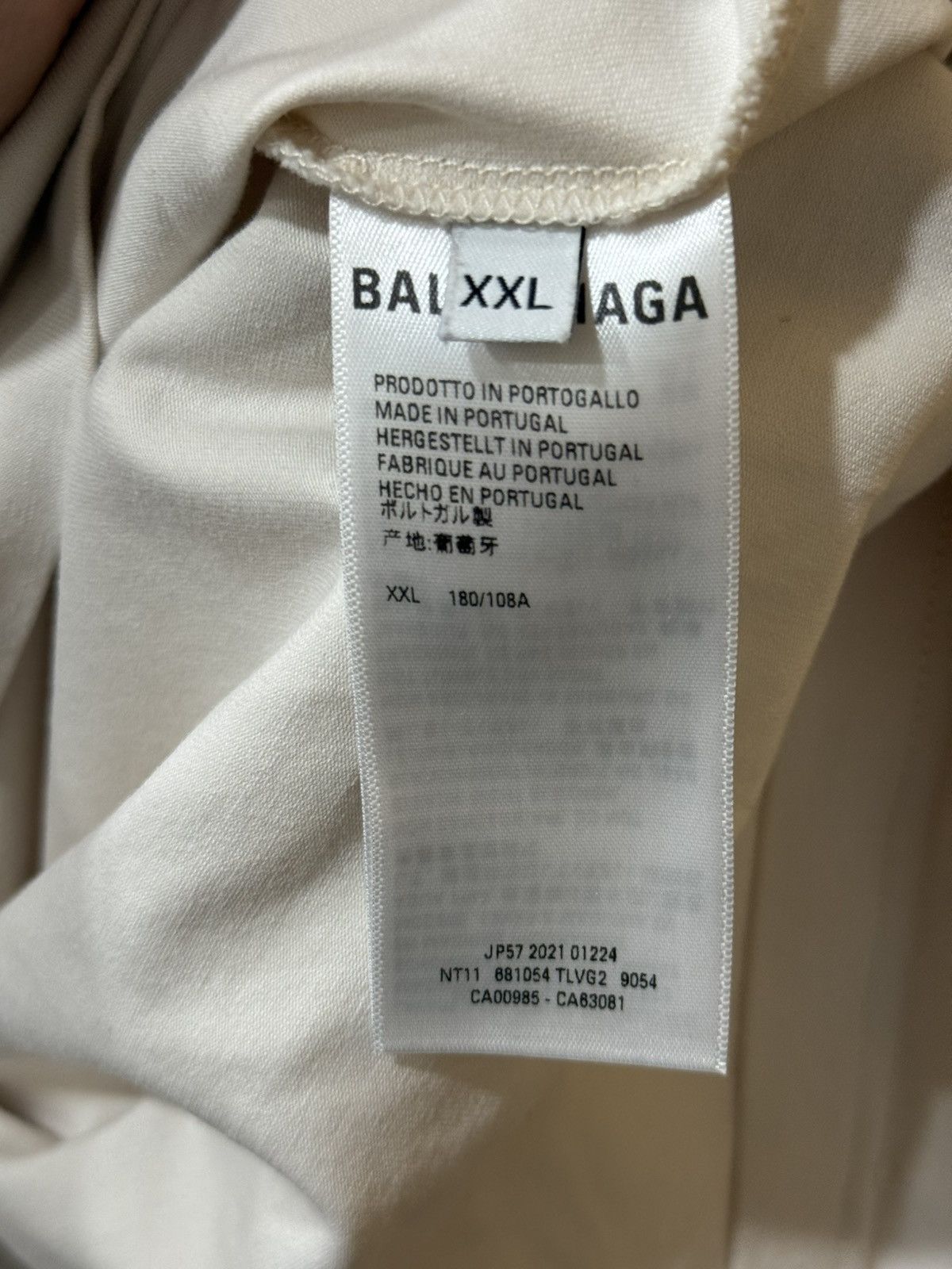 Balenciaga Balenciaga unity fitted top Size US XXL / EU 58 / 5 - 4 Thumbnail