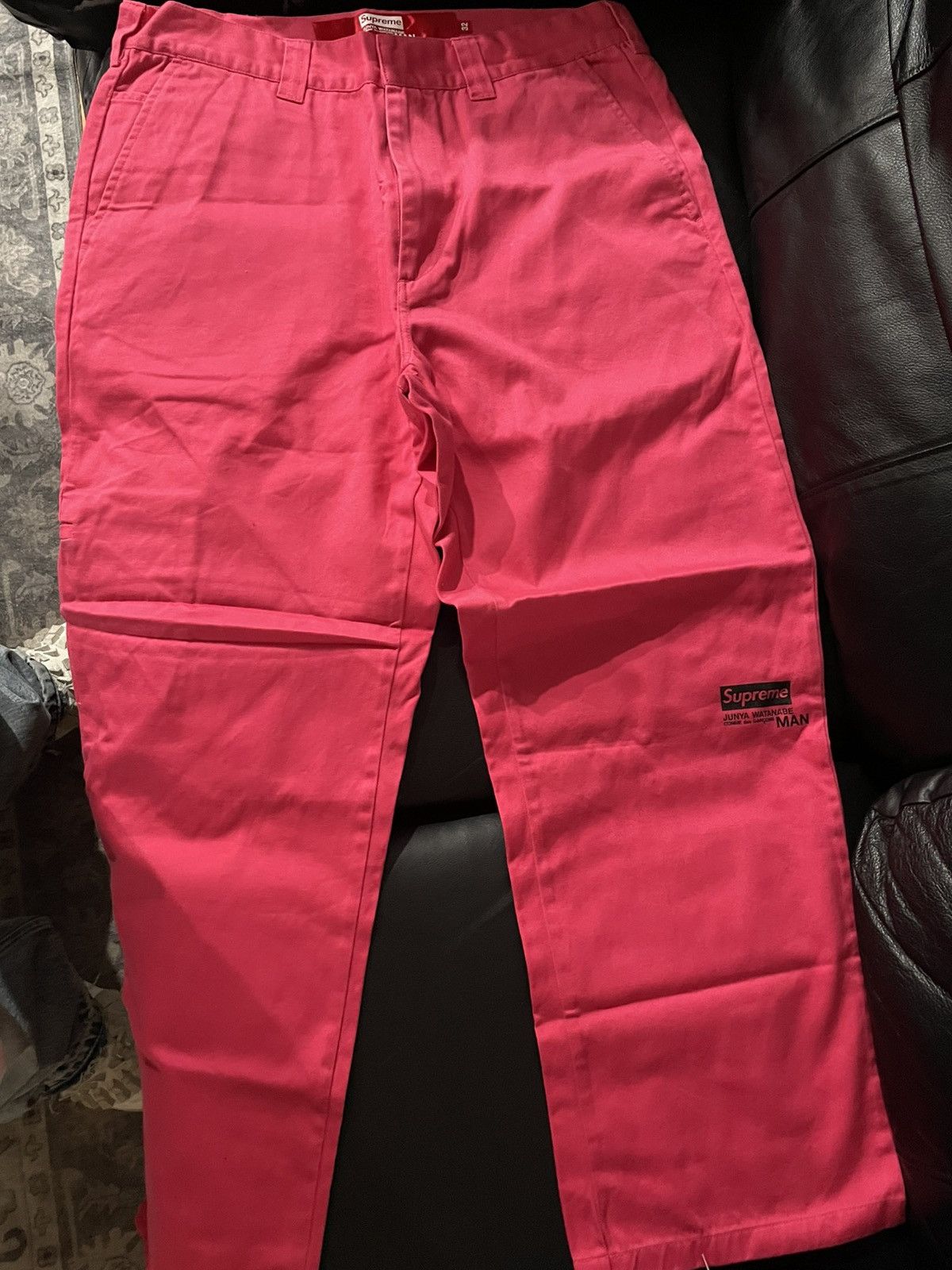 Comme des Garcons × Junya Watanabe × Supreme Supreme x JUNYA WATANABE x COMME des GARÇONS pink pants Size US 34 / EU 50 - 5 Thumbnail