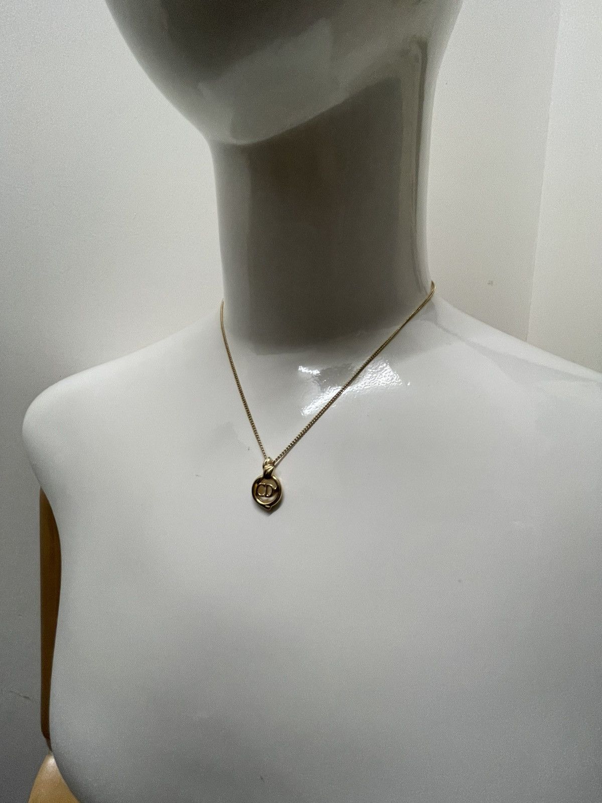 Dior Authentic Dior CD Logo Necklace Pendant (Germany) Size ONE SIZE - 13 Thumbnail