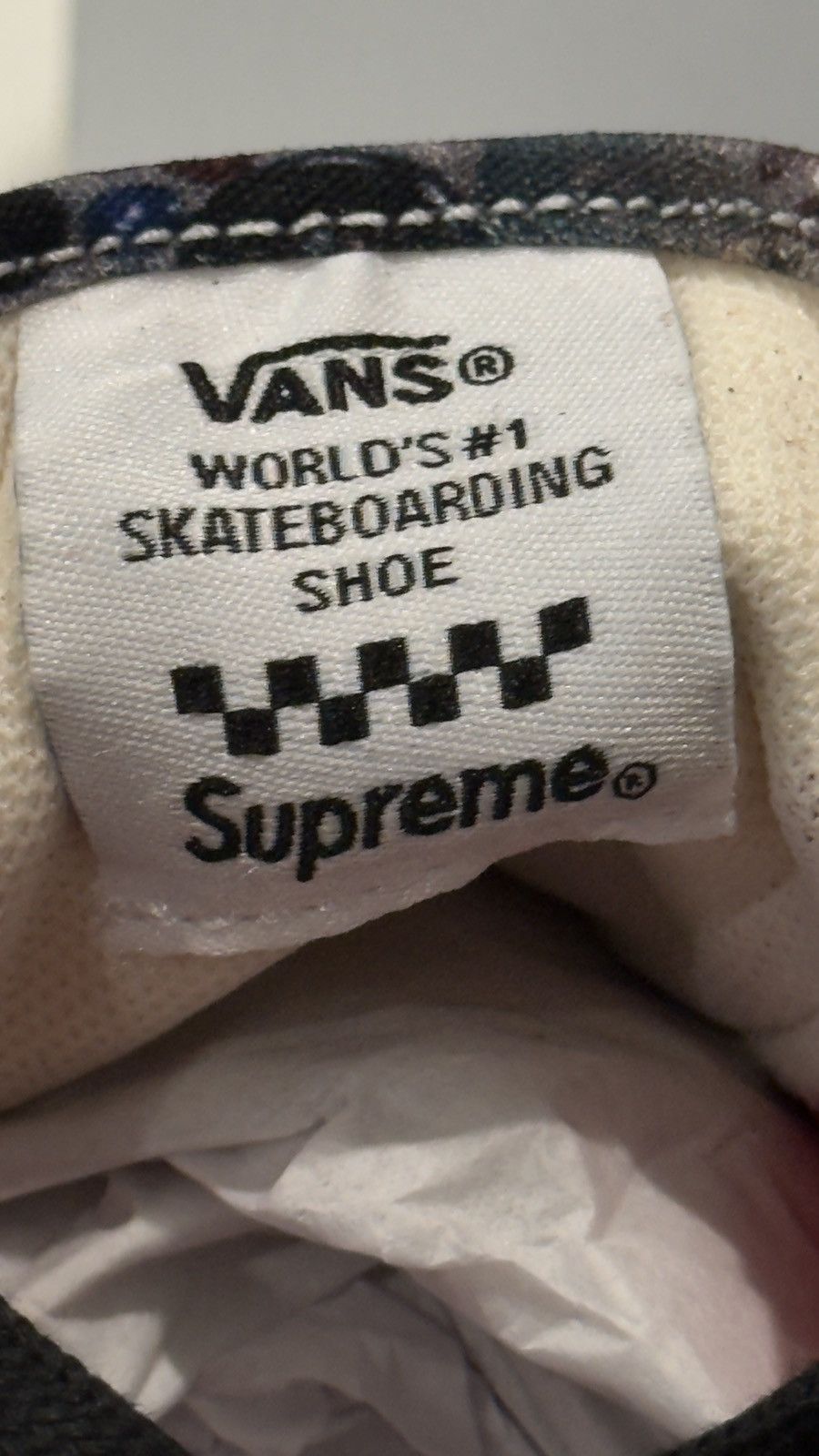 Supreme Supreme x Mike Kelley Vans Era SS26 Size 9.5 Size US 9.5 / EU 42-43 - 6 Thumbnail