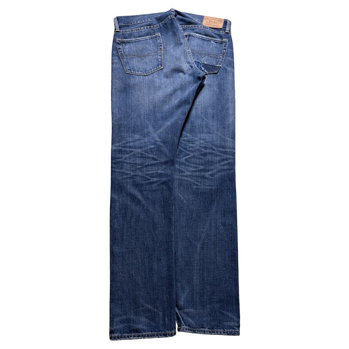 Polo Ralph Lauren Polo Ralph Lauren Sullivan Slim patchwork Boro Jeans 33X32 Size US 33 - 7 Thumbnail