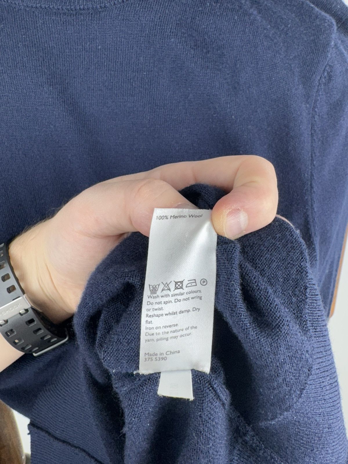 Japanese Brand John Lewis Wool Crew Neck Sweater Navy Blue Jumper size M Size US M / EU 48-50 / 2 - 6 Thumbnail