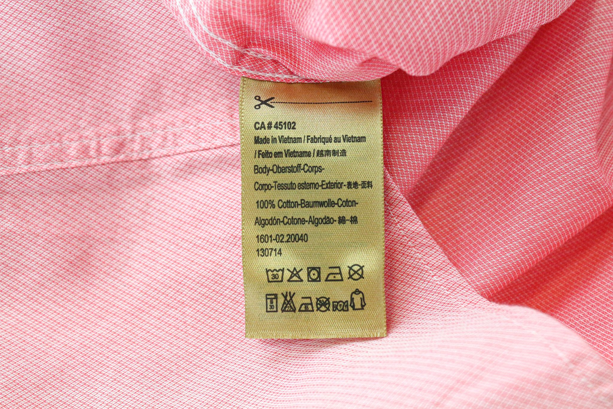 Scotch & Soda AMS COUTURE S Pink Cotton Slim Long Sleeve Shirt 74469 Size US S / EU 44-46 / 1 - 6 Thumbnail