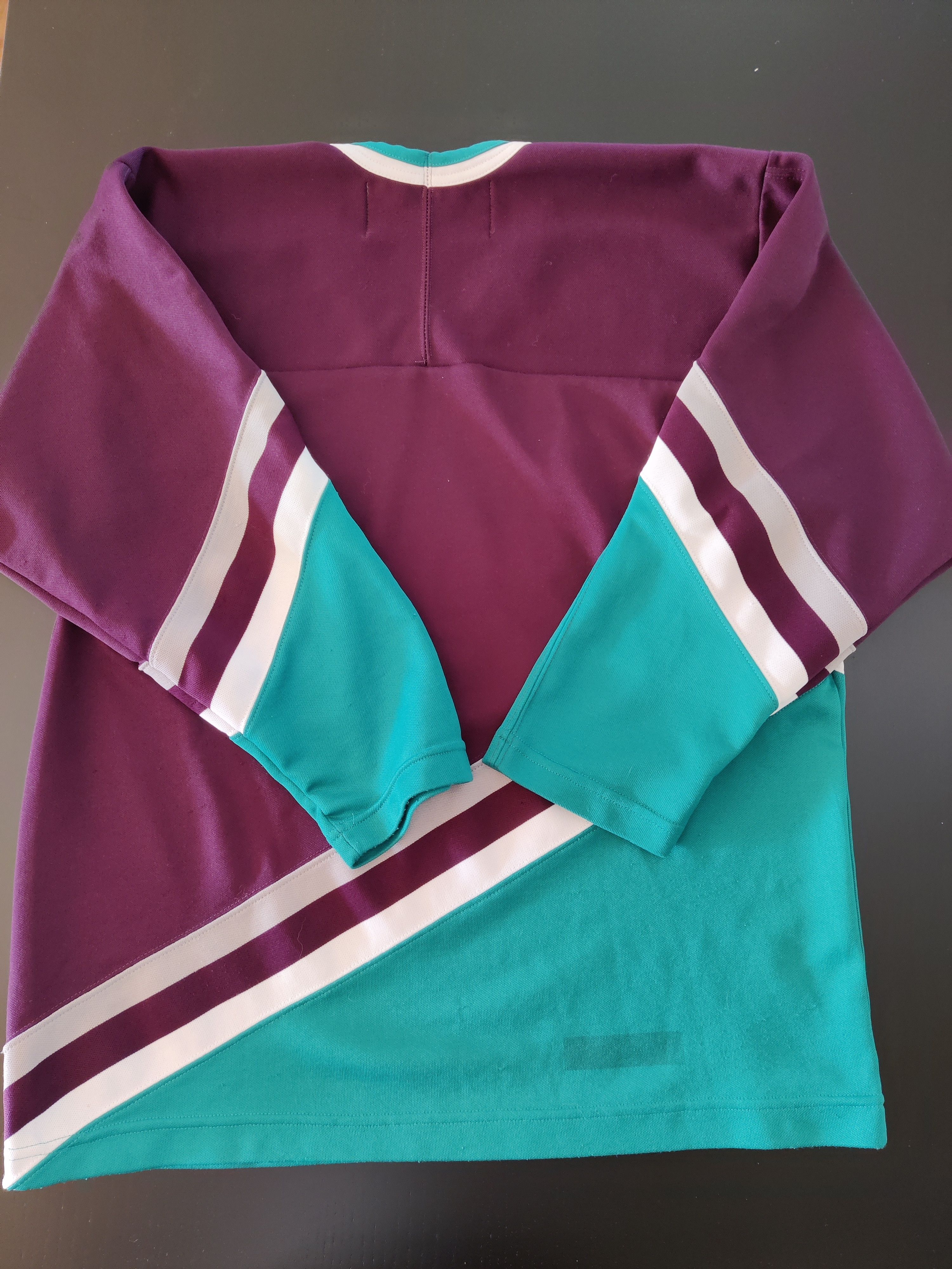 Ccm CCM Mighty Ducks NHL Jersey Vintage 90s Eggplant S Size US S / EU 44-46 / 1 - 6 Thumbnail
