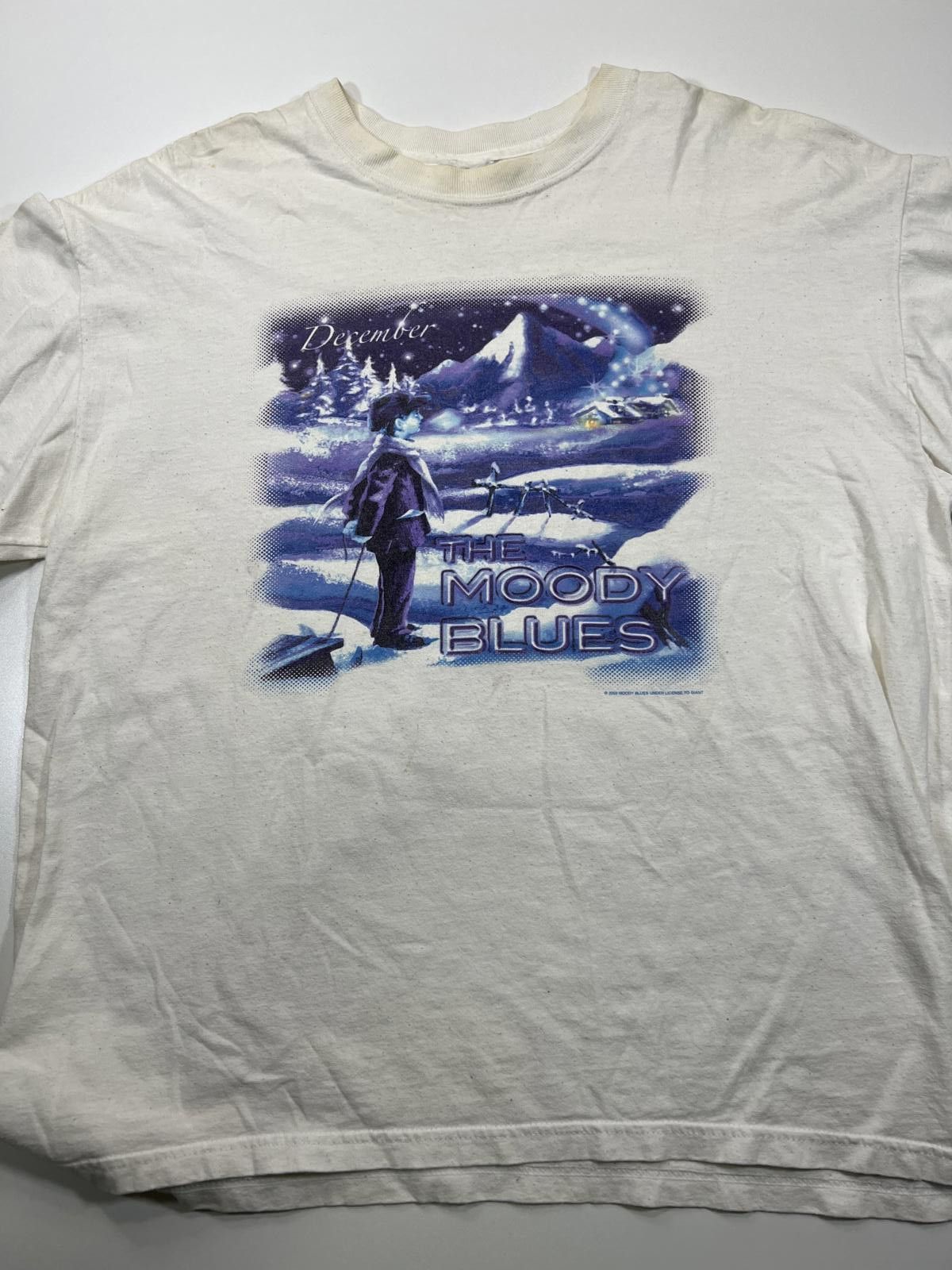 Giant 2003 The Moody Blues December Tour Vintage T-Shirt Size ONE SIZE - 1 Thumbnail